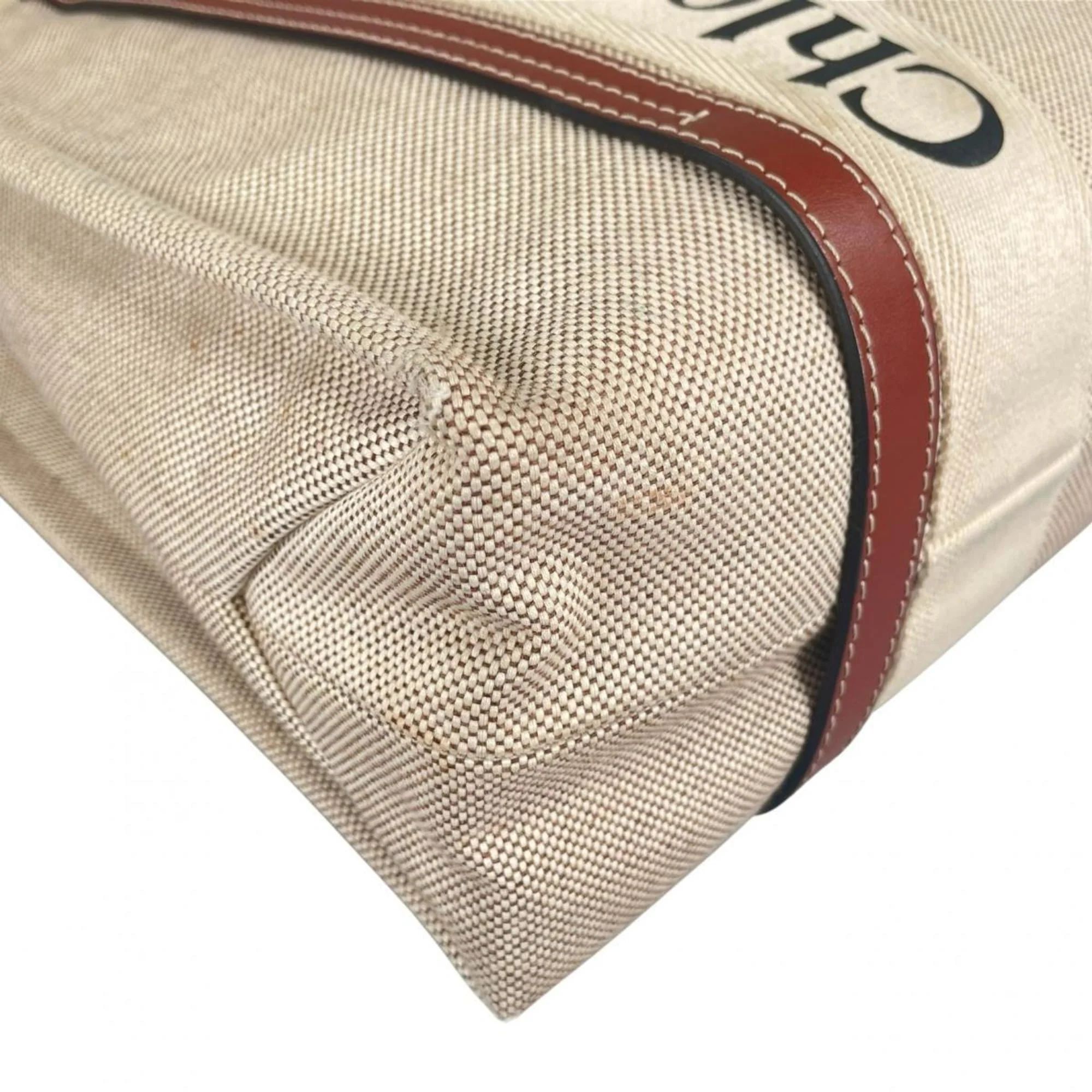 Woody Tote Canvas with Leather Medium - Image 8
