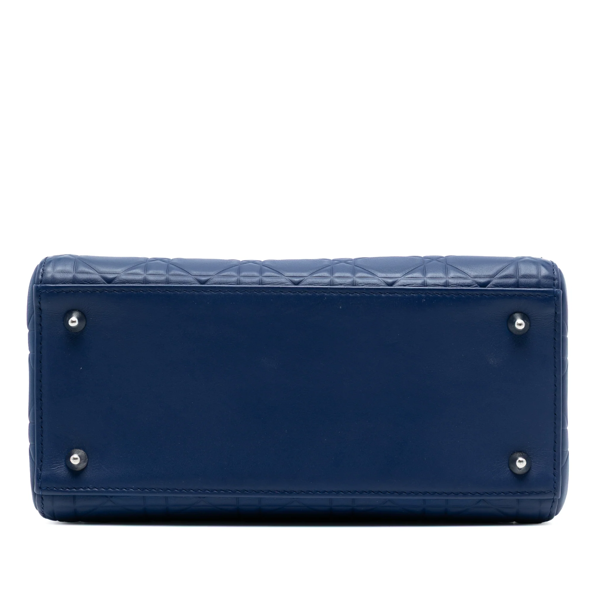 Lady Dior Bag Cannage Embossed Matte Calfskin Medium - Image 3