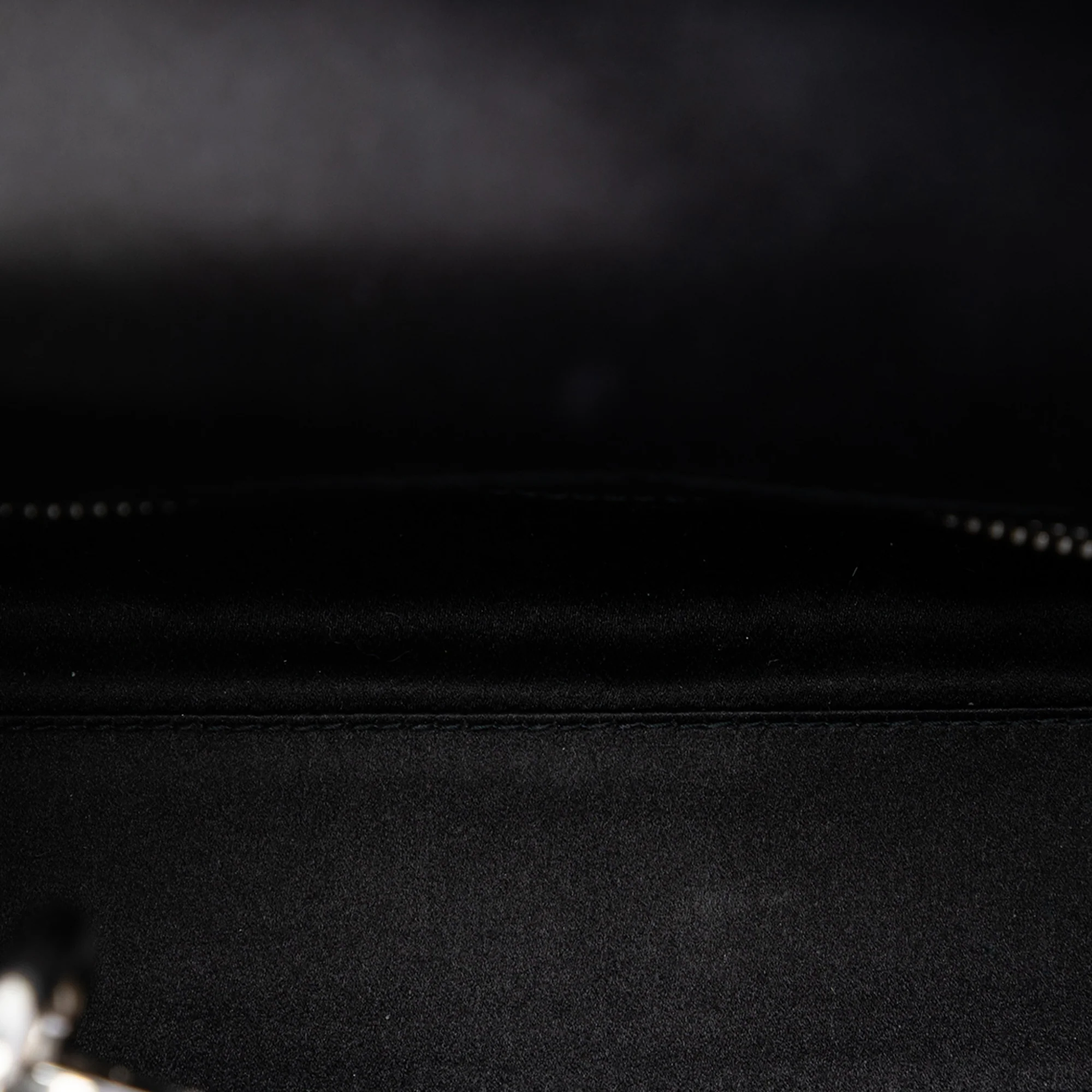 Lady Dior Bag Crystal Embellished Cannage Quilt Satin Mini - Image 4