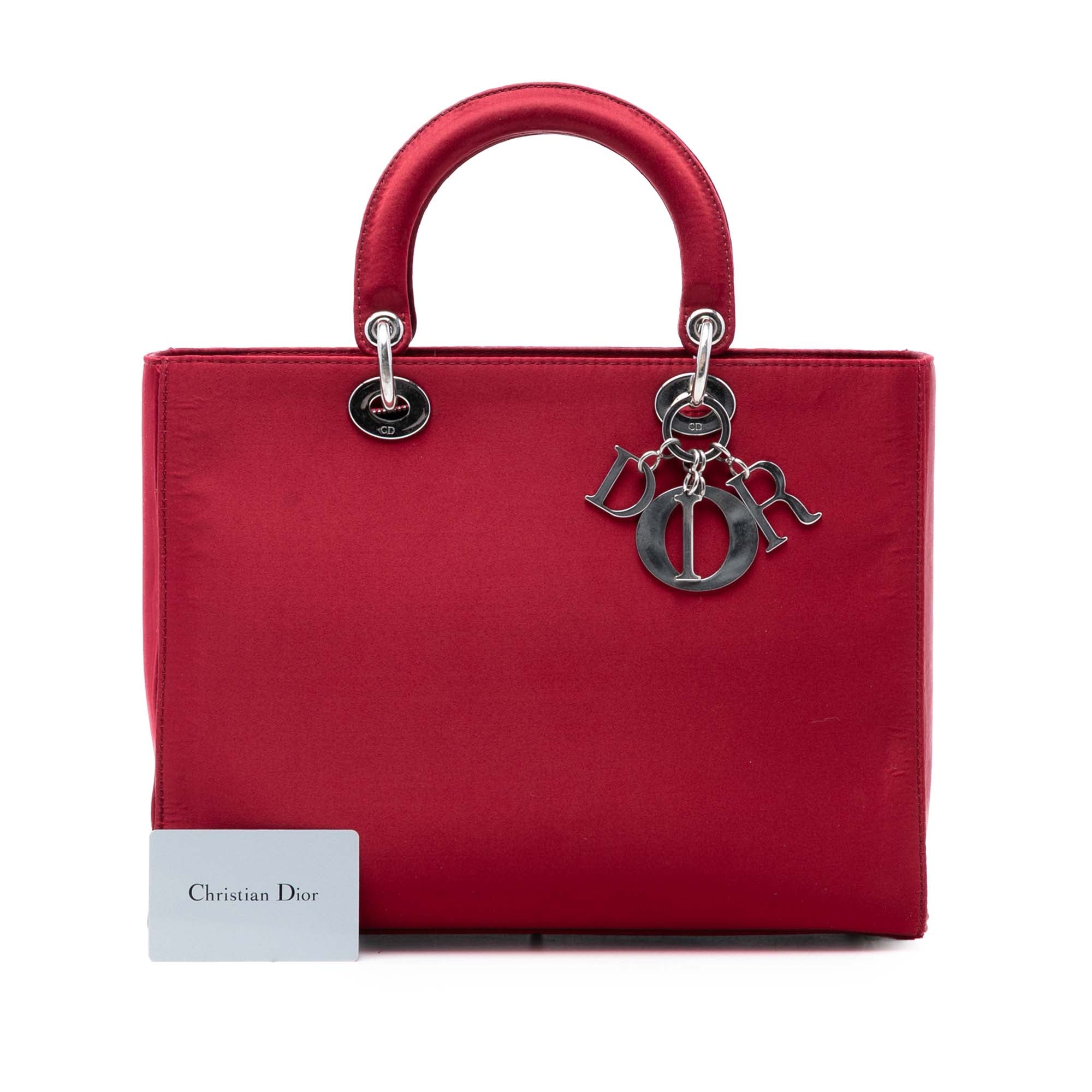 Lady Dior Bag Leather Large - Image 8