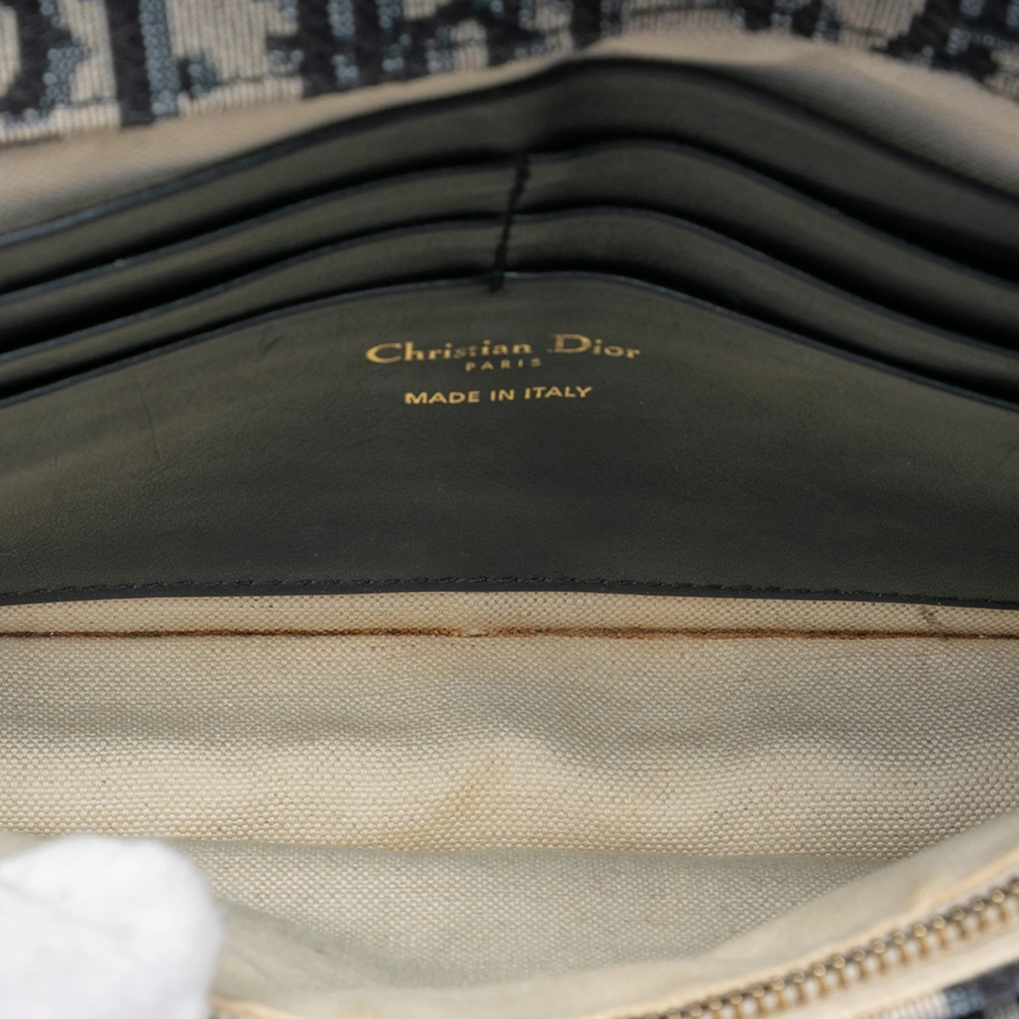 Saddle Chain Clutch Oblique Canvas - Image 4