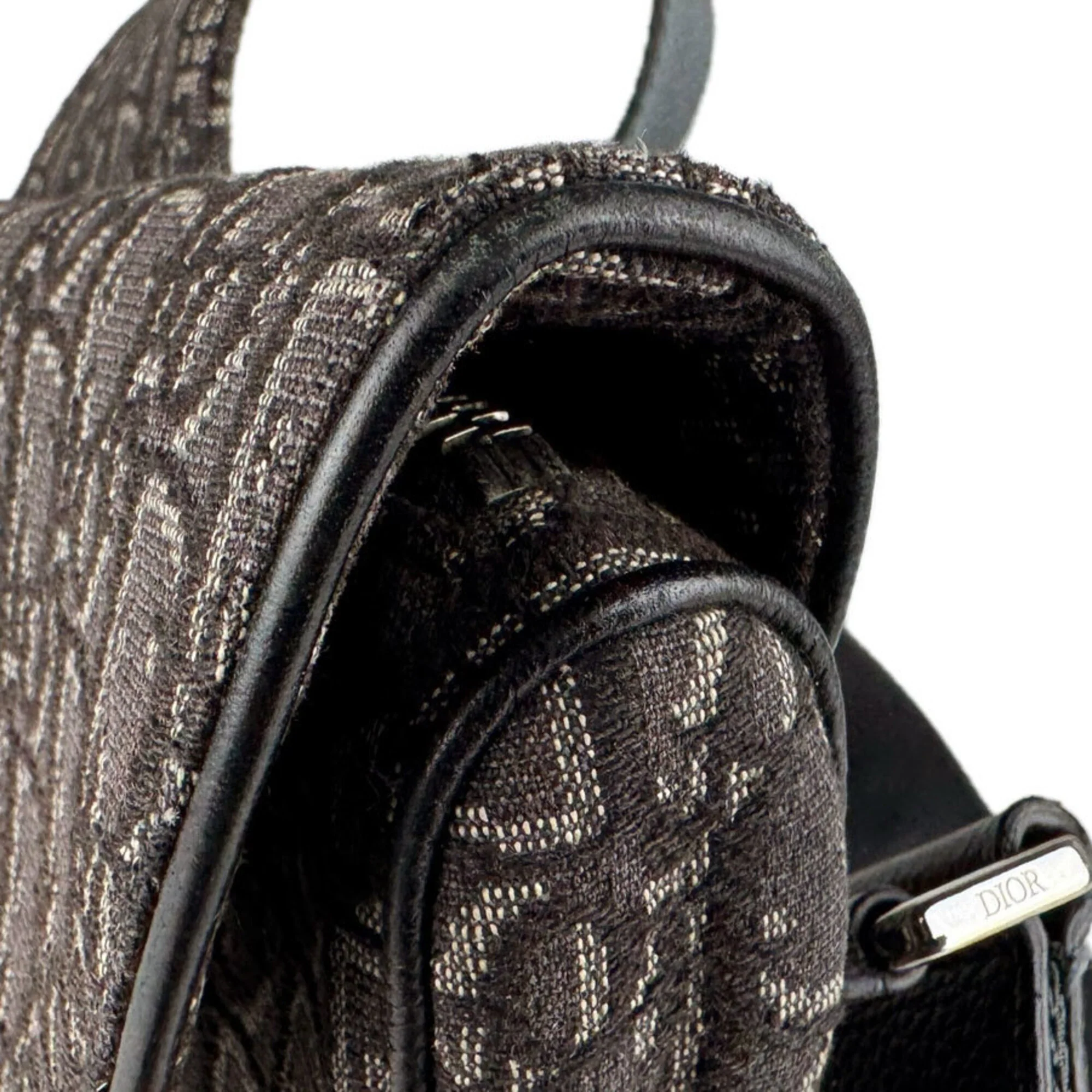 Saddle Crossbody Bag Oblique Canvas - Image 7