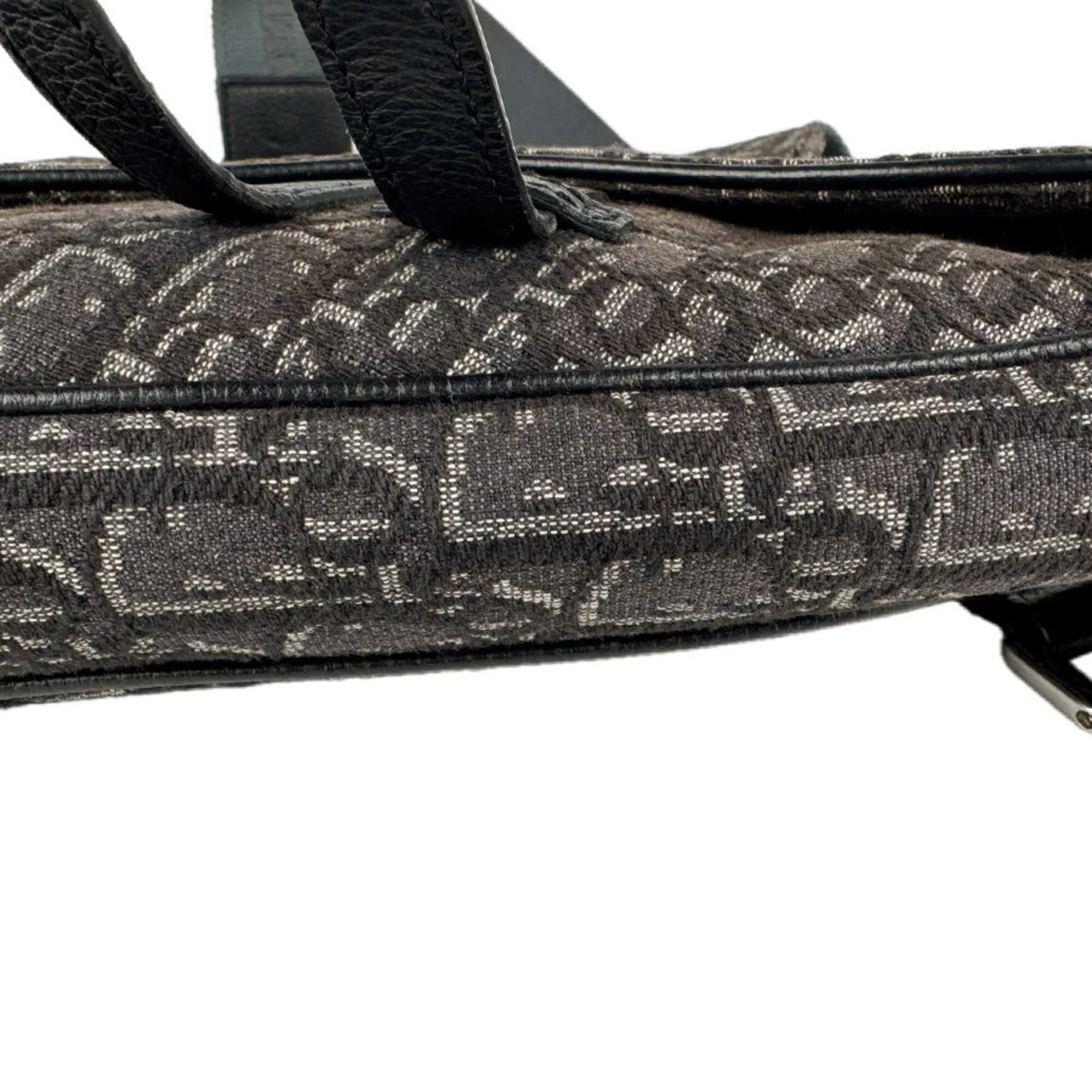 Saddle Crossbody Bag Oblique Canvas - Image 9