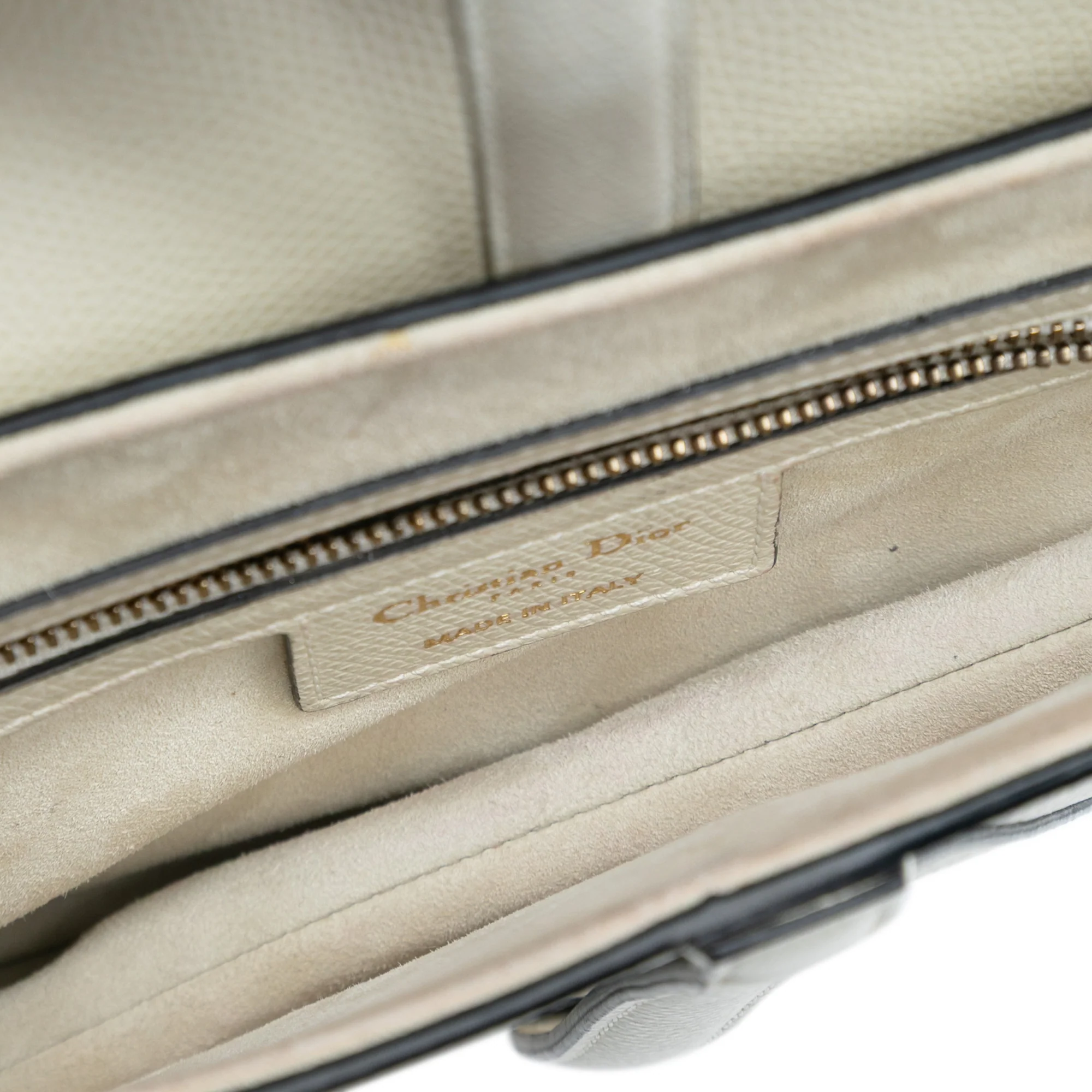 Saddle Handbag Leather Medium - Image 4