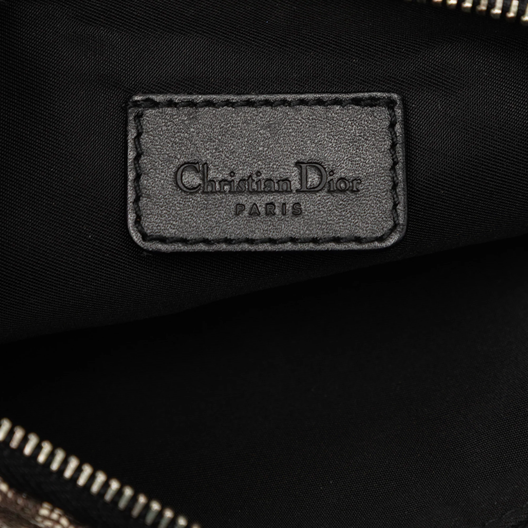 Vintage Saddle Bag Diorissimo Canvas Mini - Image 5