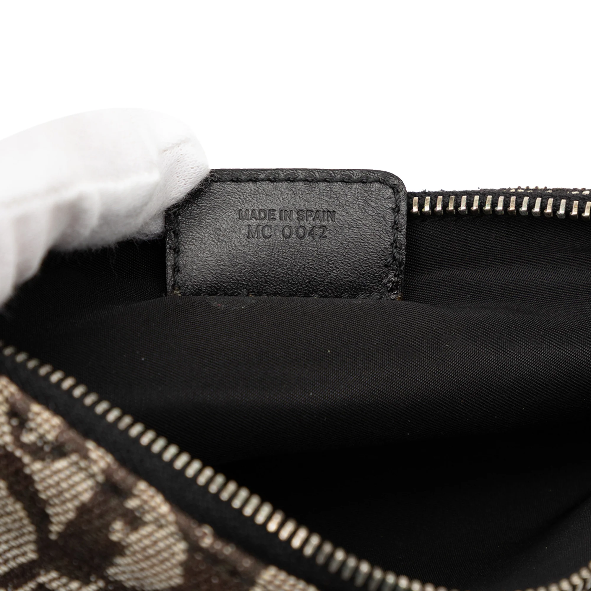 Vintage Saddle Bag Diorissimo Canvas Mini - Image 6