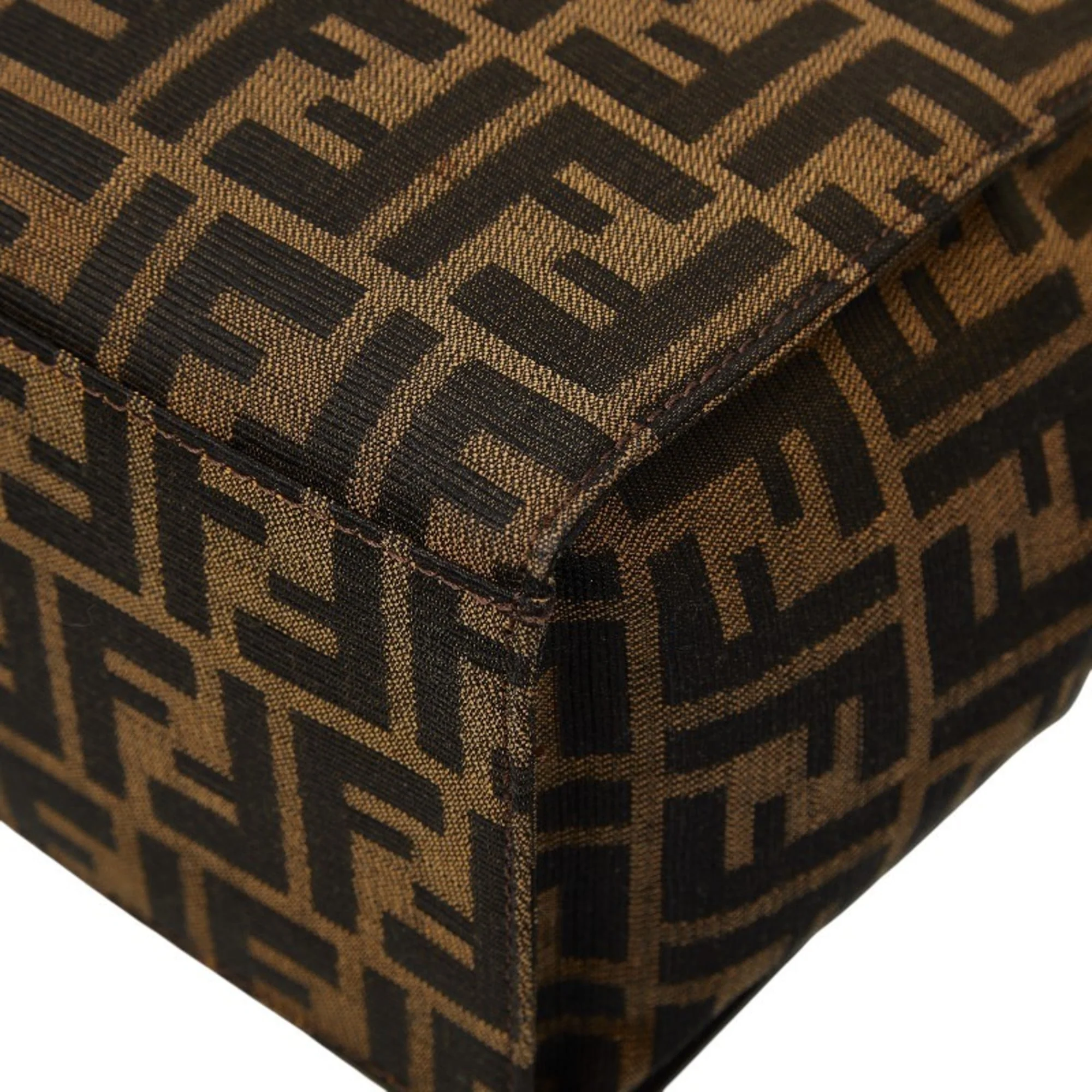 Vintage Shoulder Bag Zucca Canvas Medium - Image 4