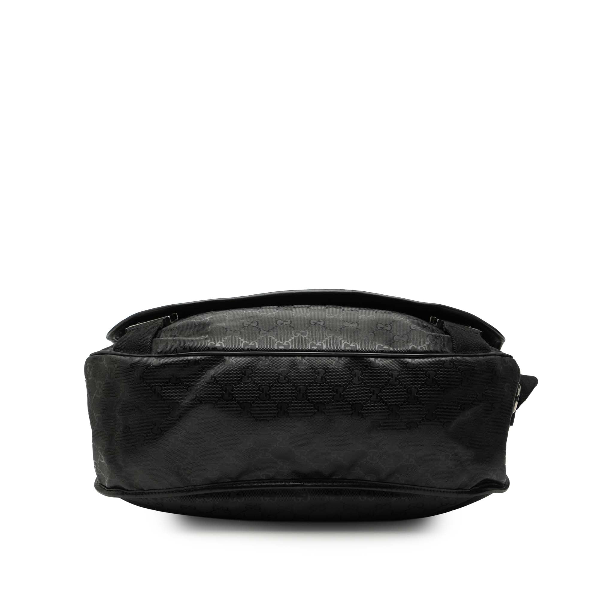 500 Web Double Buckle Messenger Bag GG Imprime - Image 3