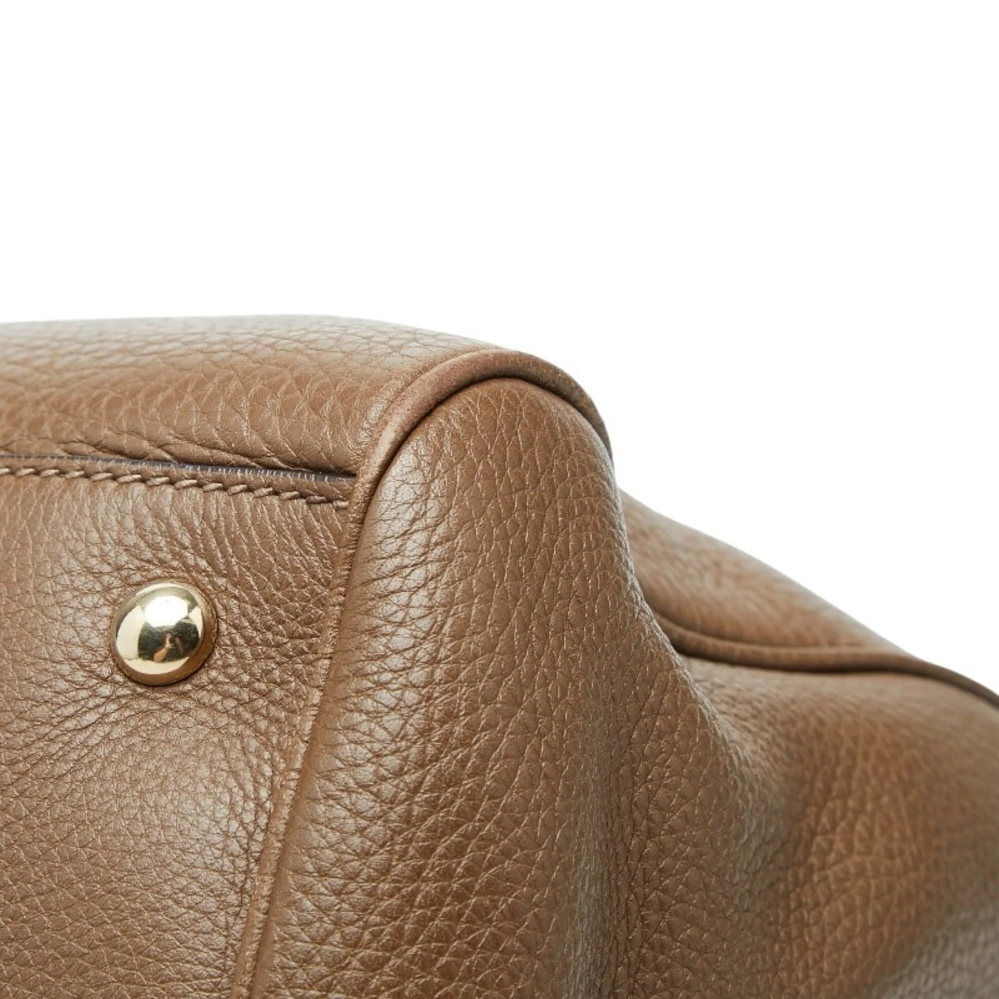 Bamboo Shopper Tote Leather Large - Image 6