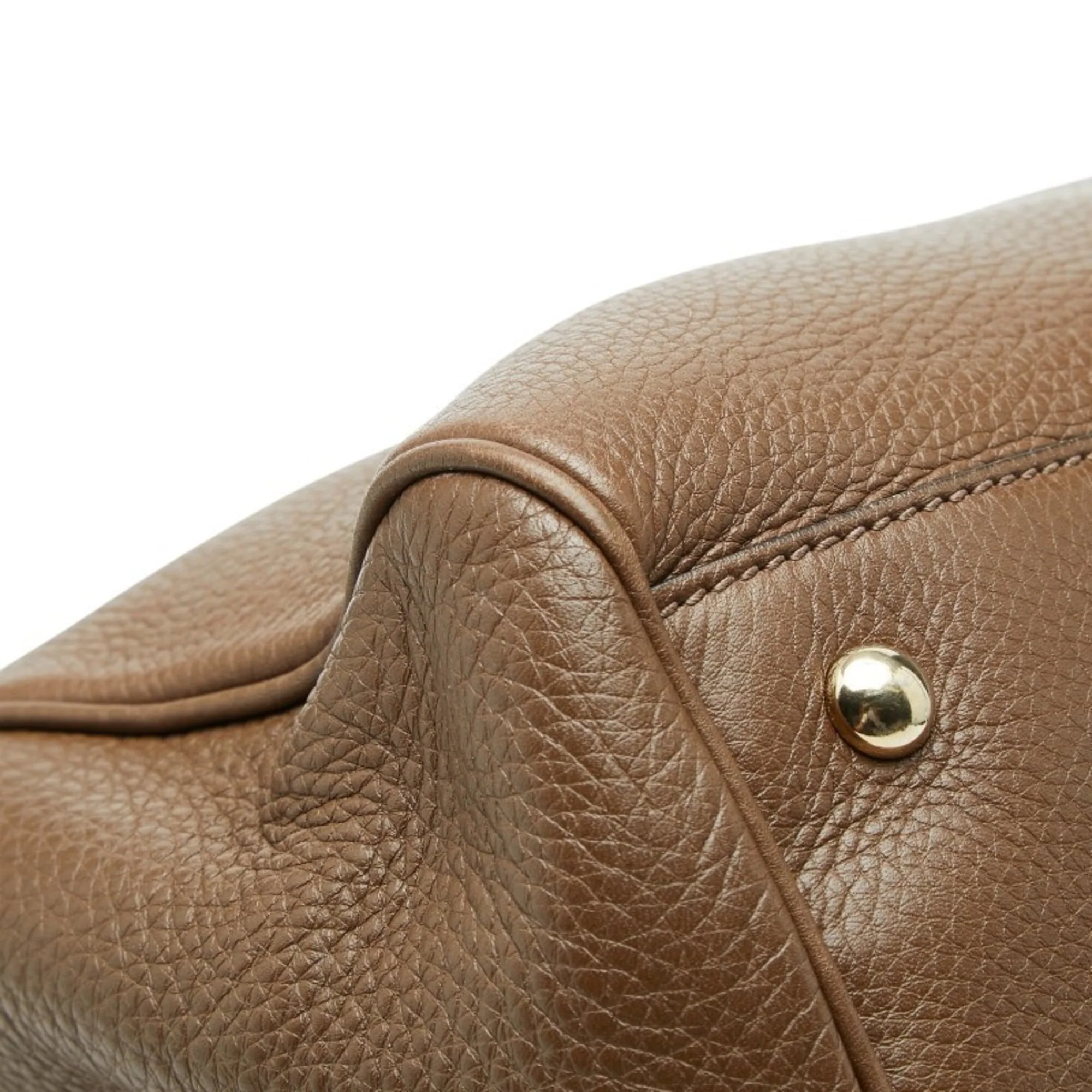 Bamboo Shopper Tote Leather Large - Image 7