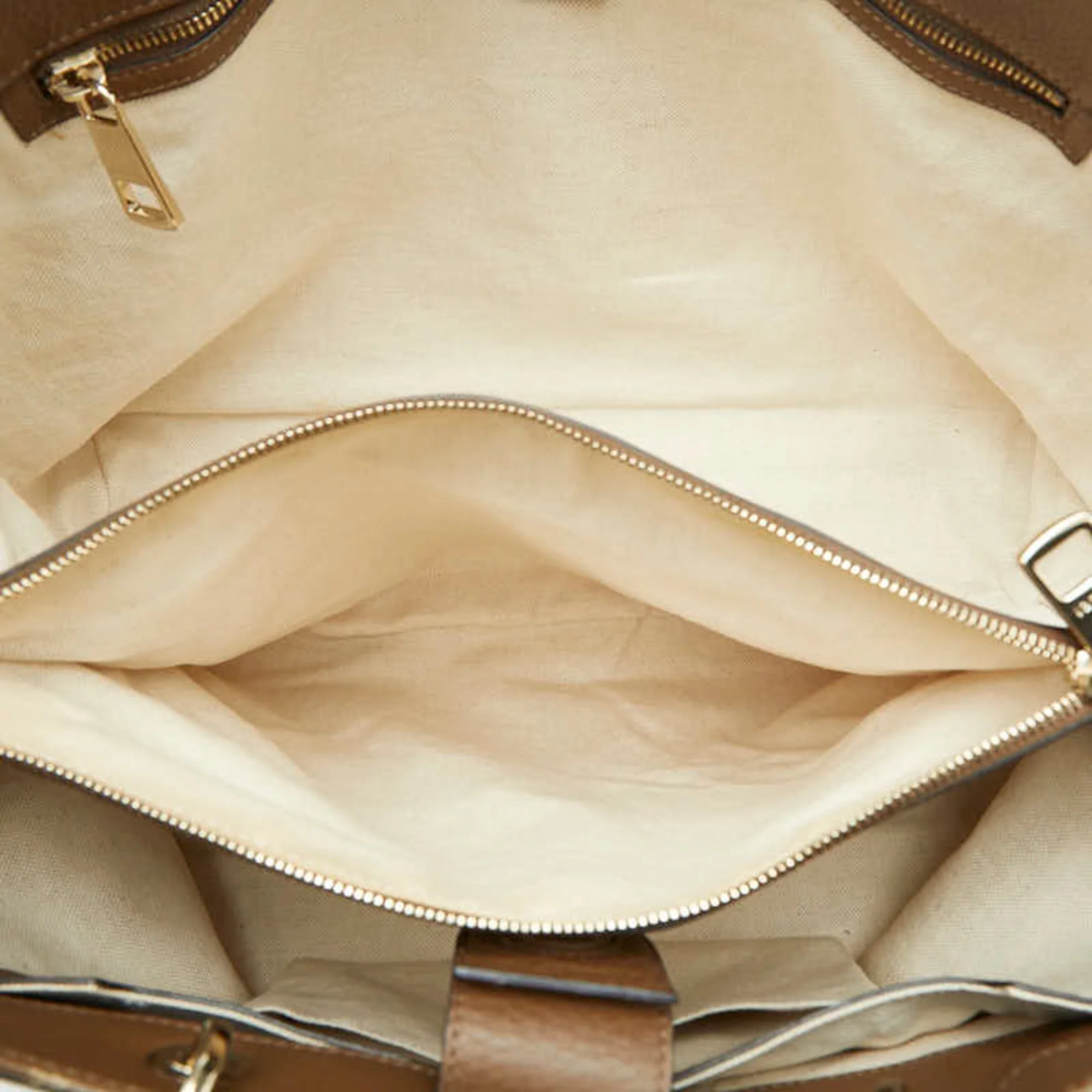 Bamboo Shopper Tote Leather Large - Image 8