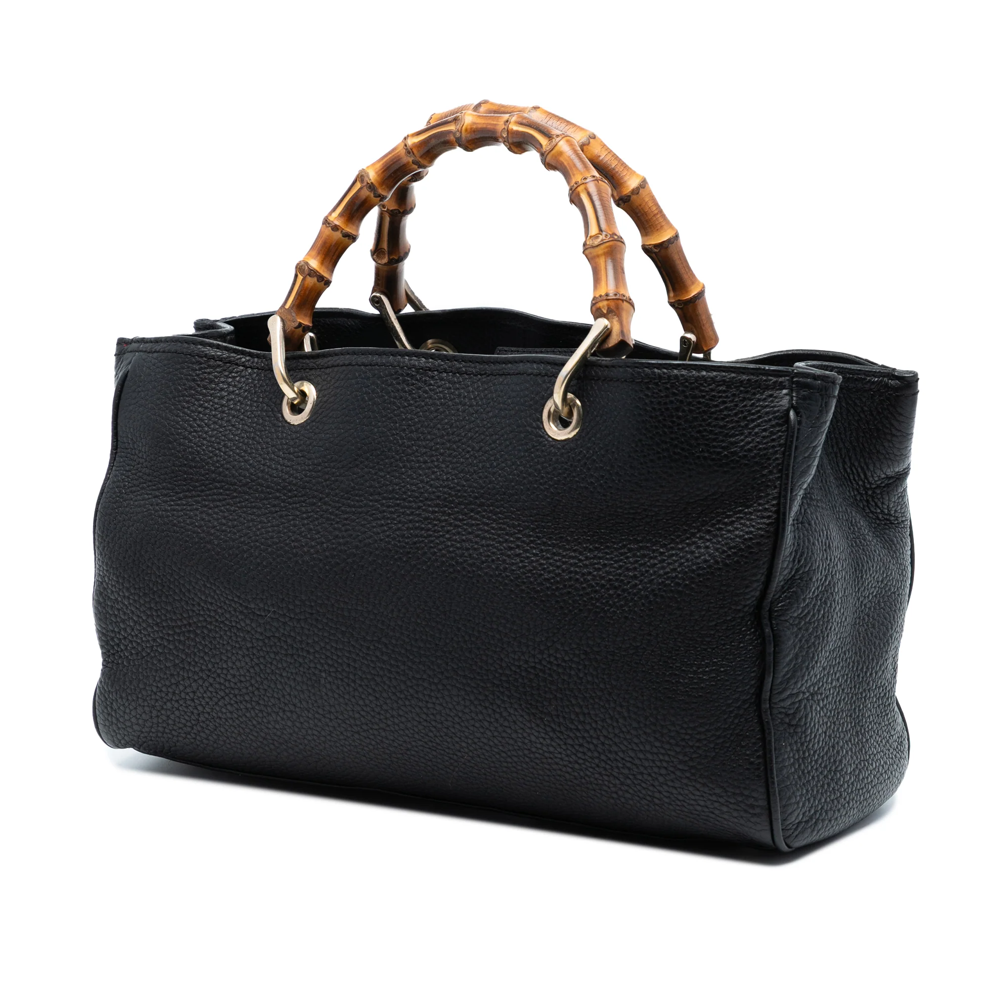 Bamboo Shopper Tote Leather Medium - Image 2