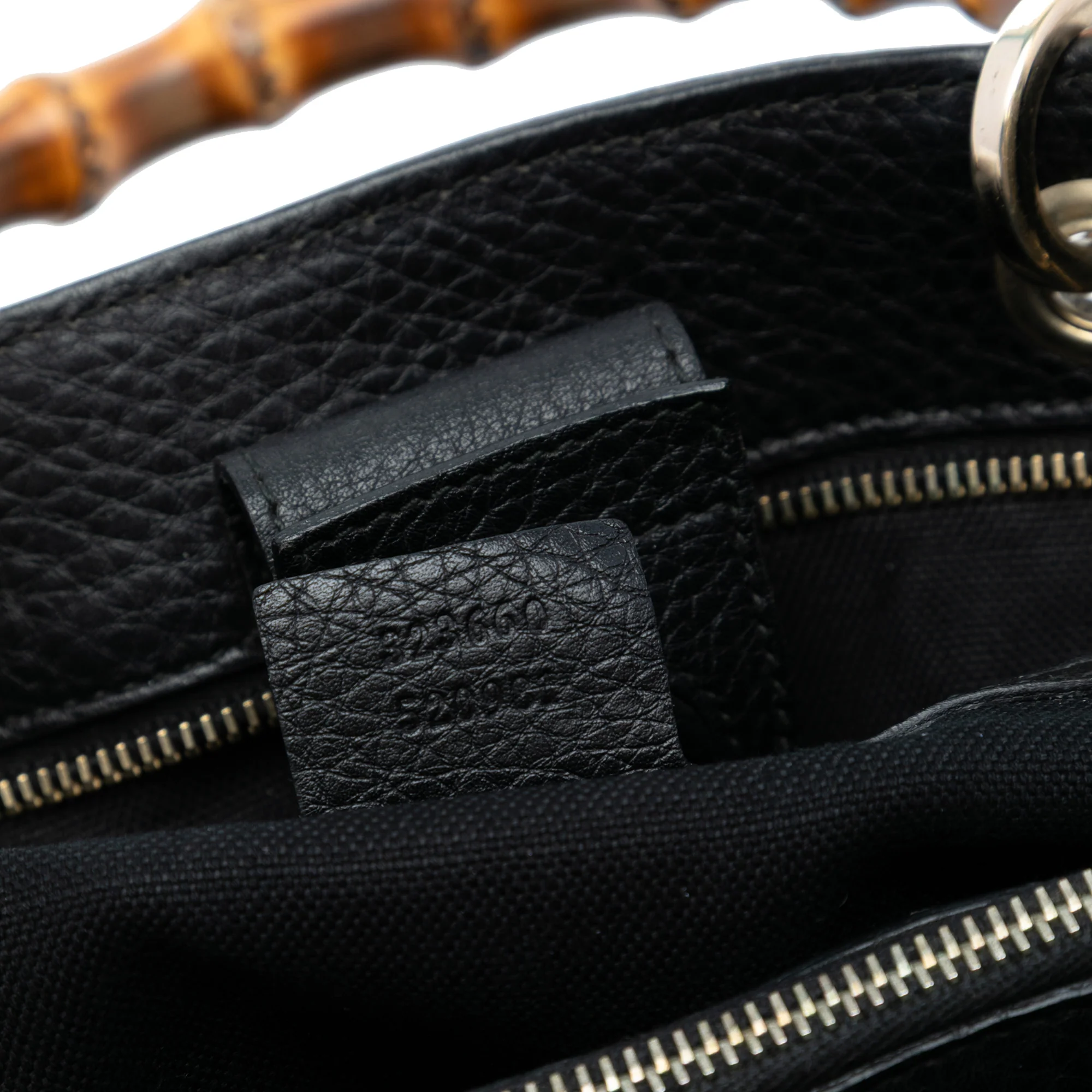 Bamboo Shopper Tote Leather Medium - Image 6