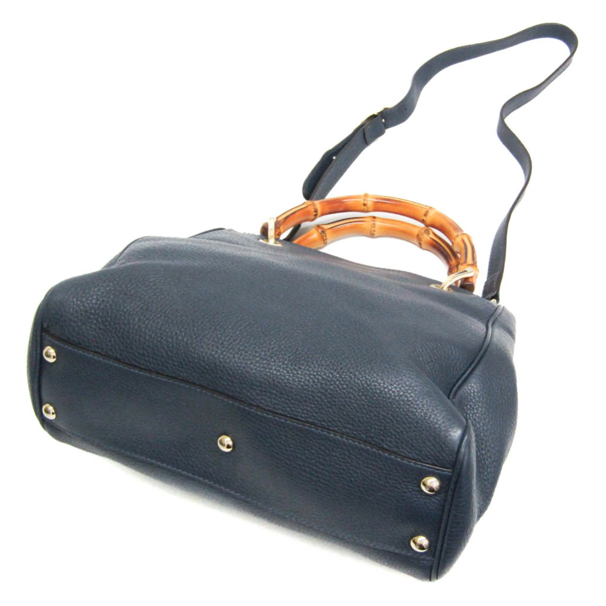 Bamboo Shopper Tote Leather Small - Image 3
