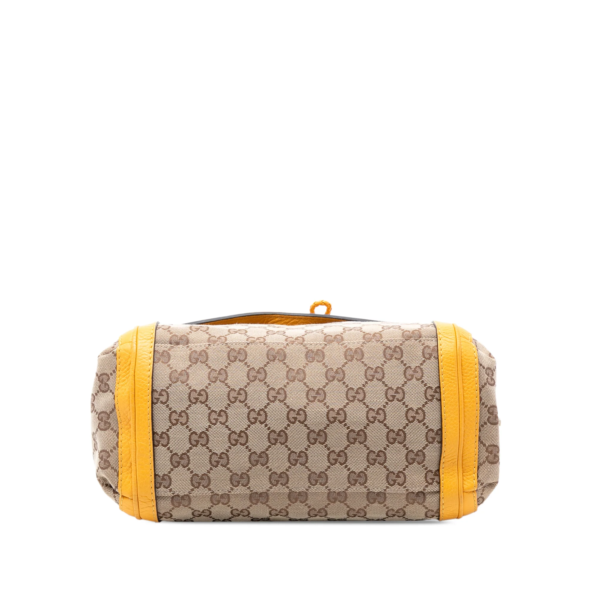 Bella Flap Shoulder Bag GG Canvas with Leather Medium - Image 3