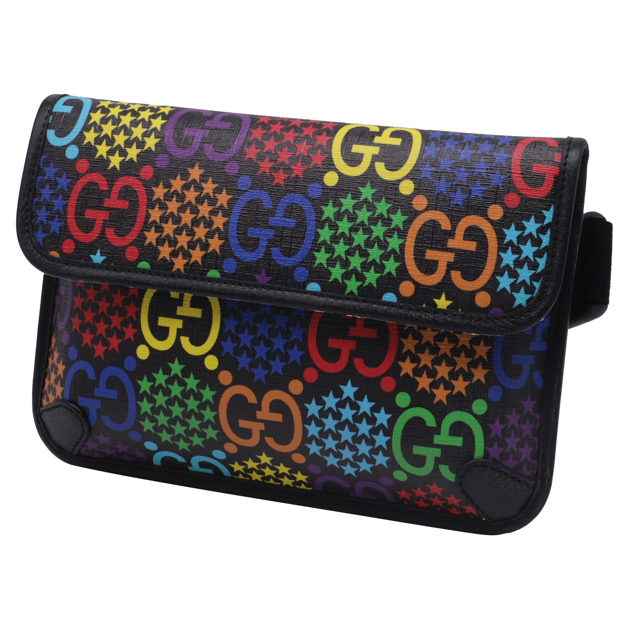 Belt Bag Psychedelic Print GG Coated Canvas - Image 2