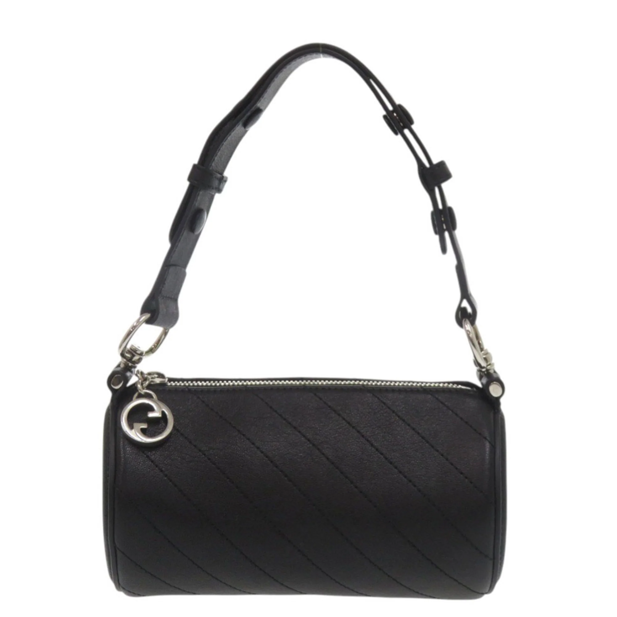 Blondie Shoulder Bag Diagonal Quilted Leather Mini