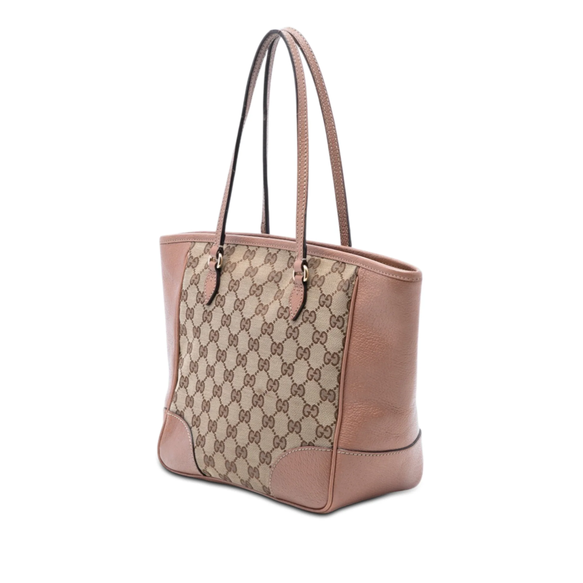 Bree Tote GG Canvas with Leather Small - Image 2