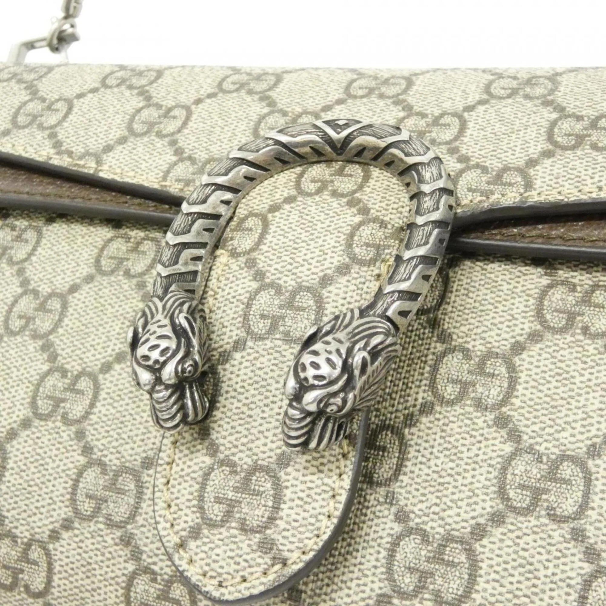 Dionysus East-West Flap Bag GG Coated Canvas Small - Image 4