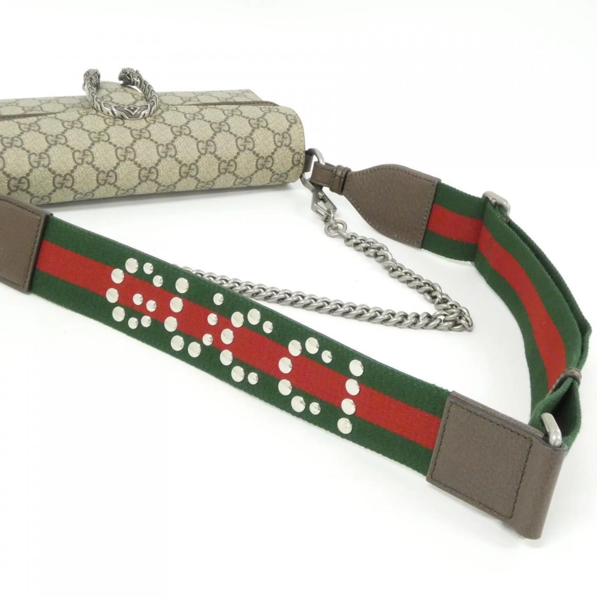 Dionysus East-West Flap Bag GG Coated Canvas Small - Image 7