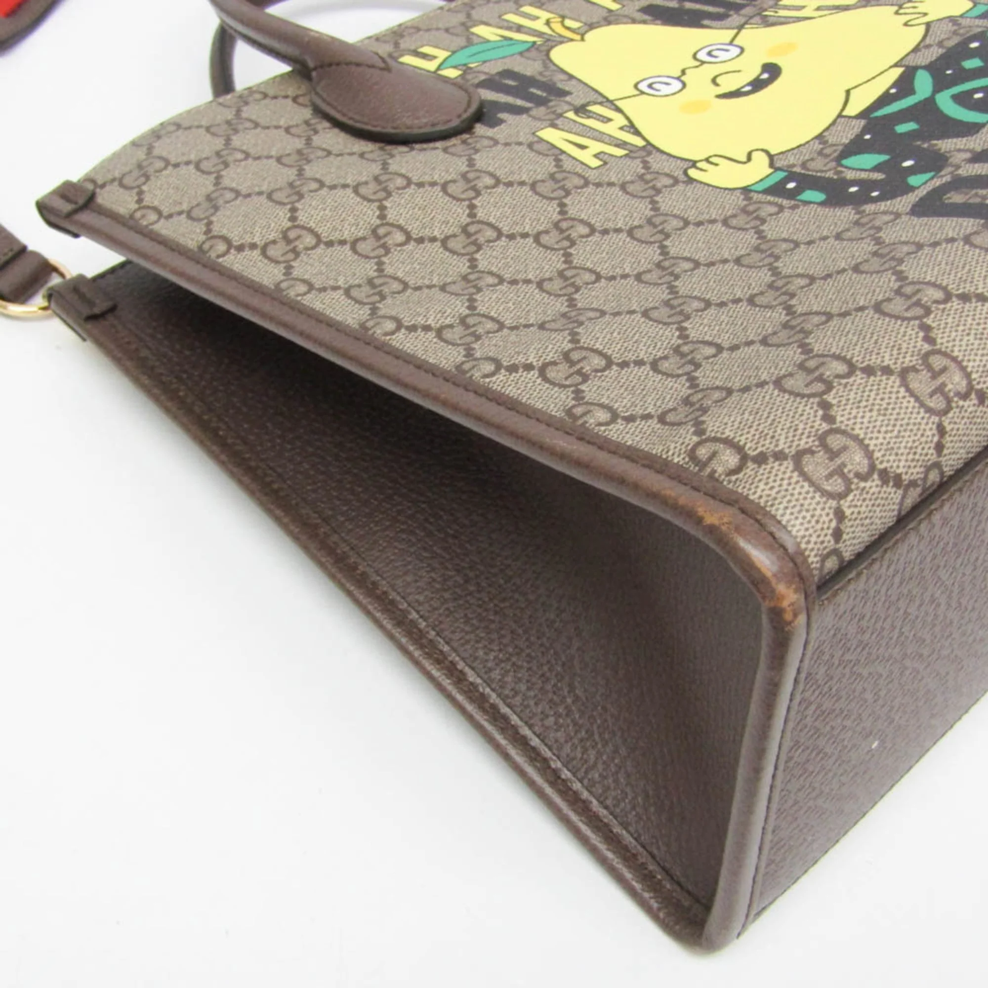 Disney Donald Duck Convertible Tote Printed GG Coated Canvas Medium - Image 6