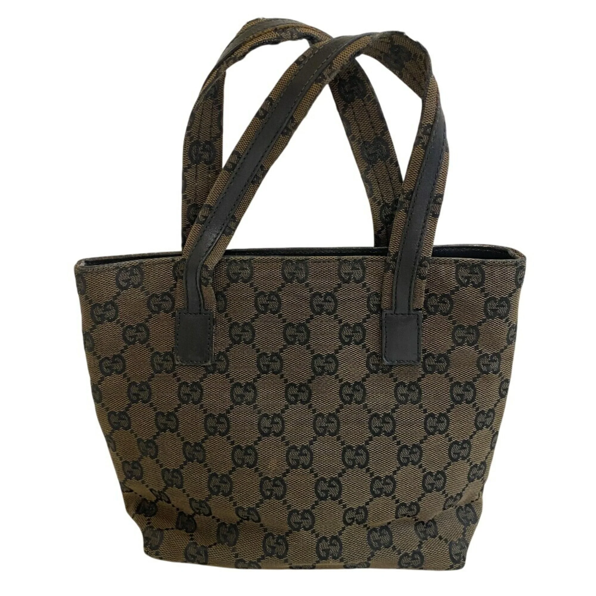 Double Pocket Tote GG Canvas Small - Image 2