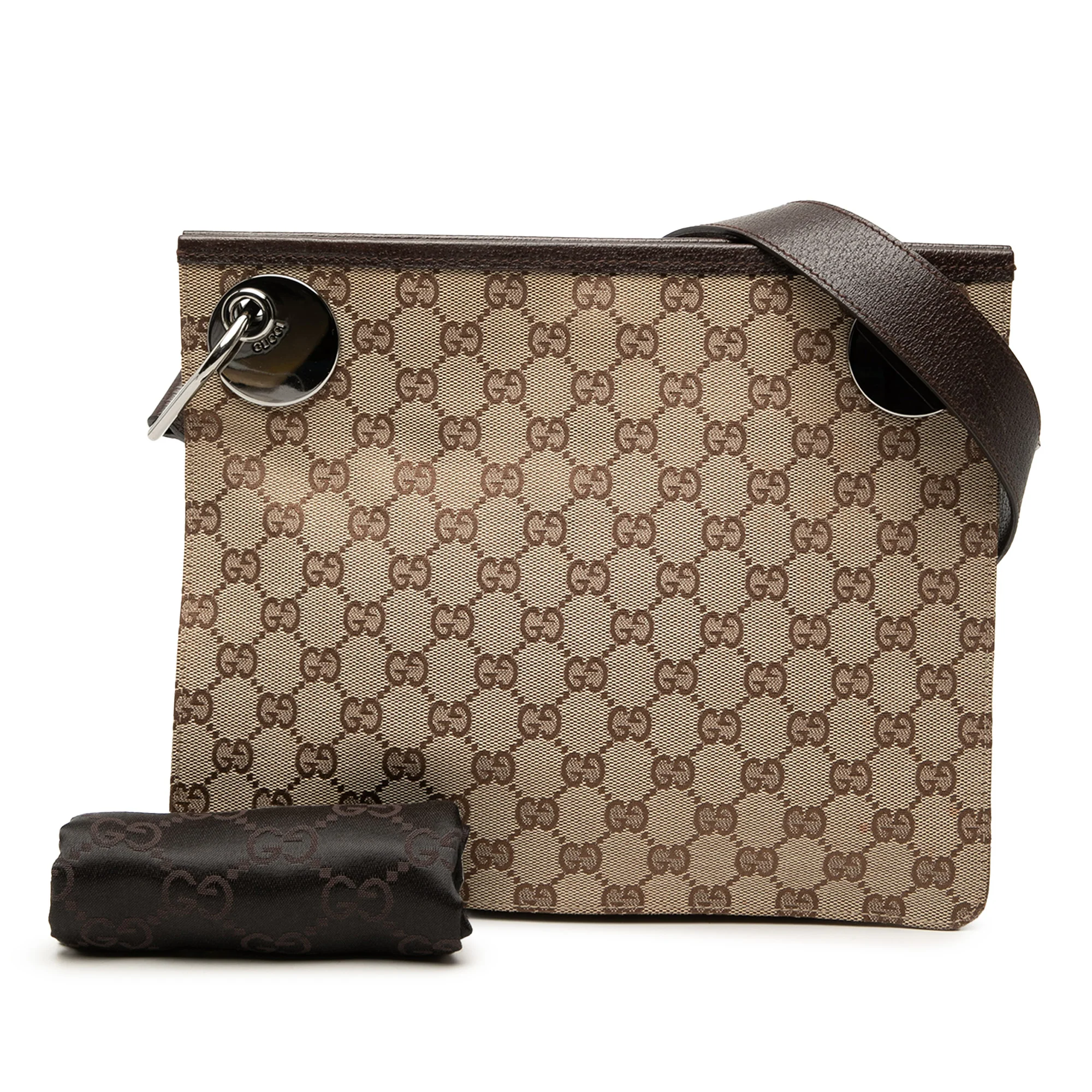 Eclipse Messenger Bag GG Canvas Small - Image 8
