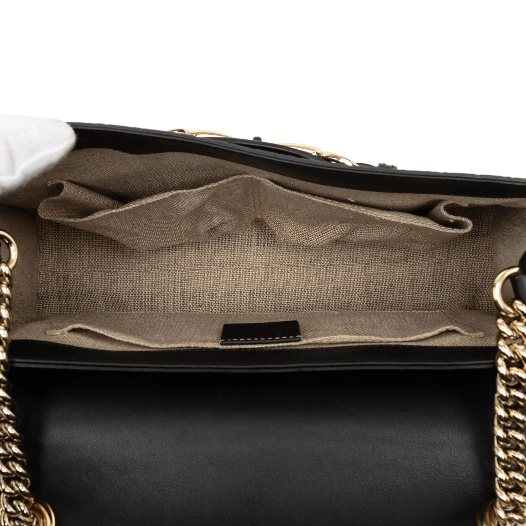 Emily Chain Flap Bag Microguccissima Leather Medium - Image 4