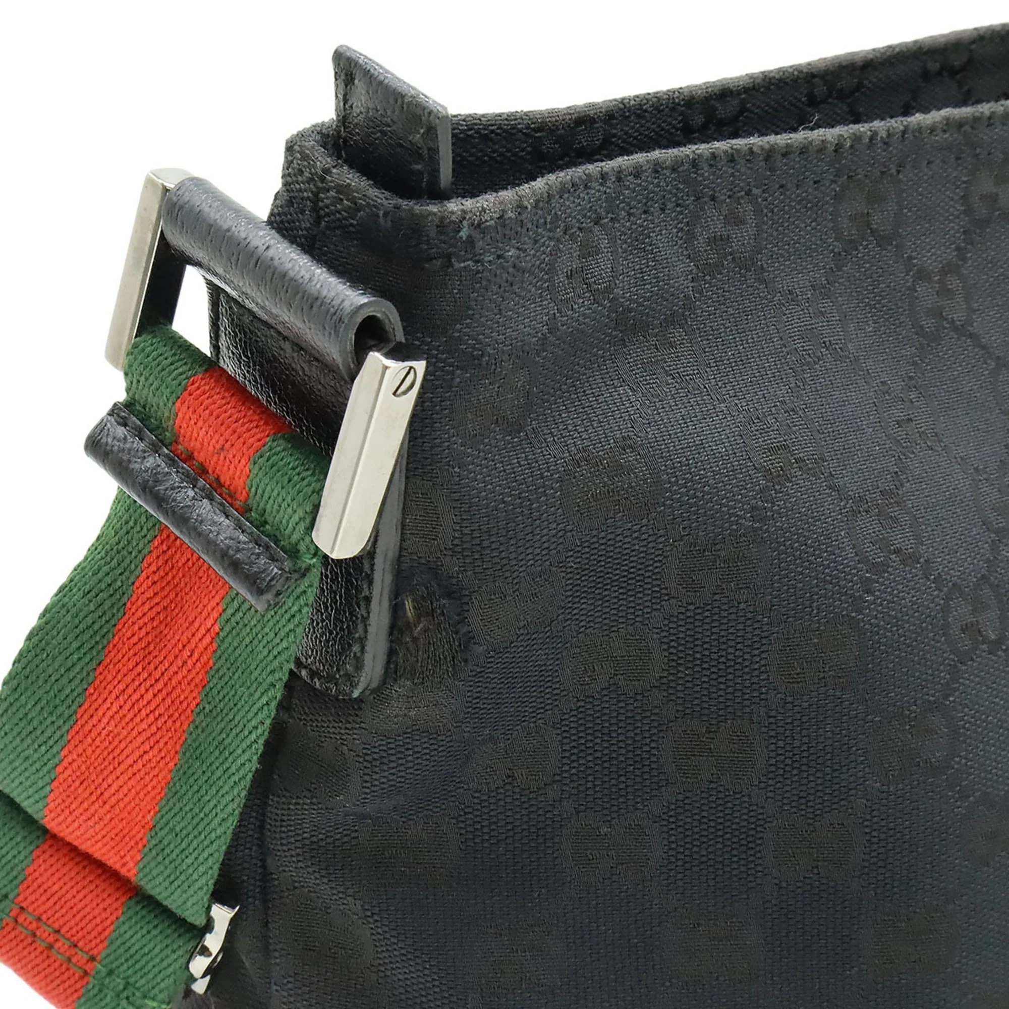 Front Pocket Web Messenger GG Canvas Medium - Image 5