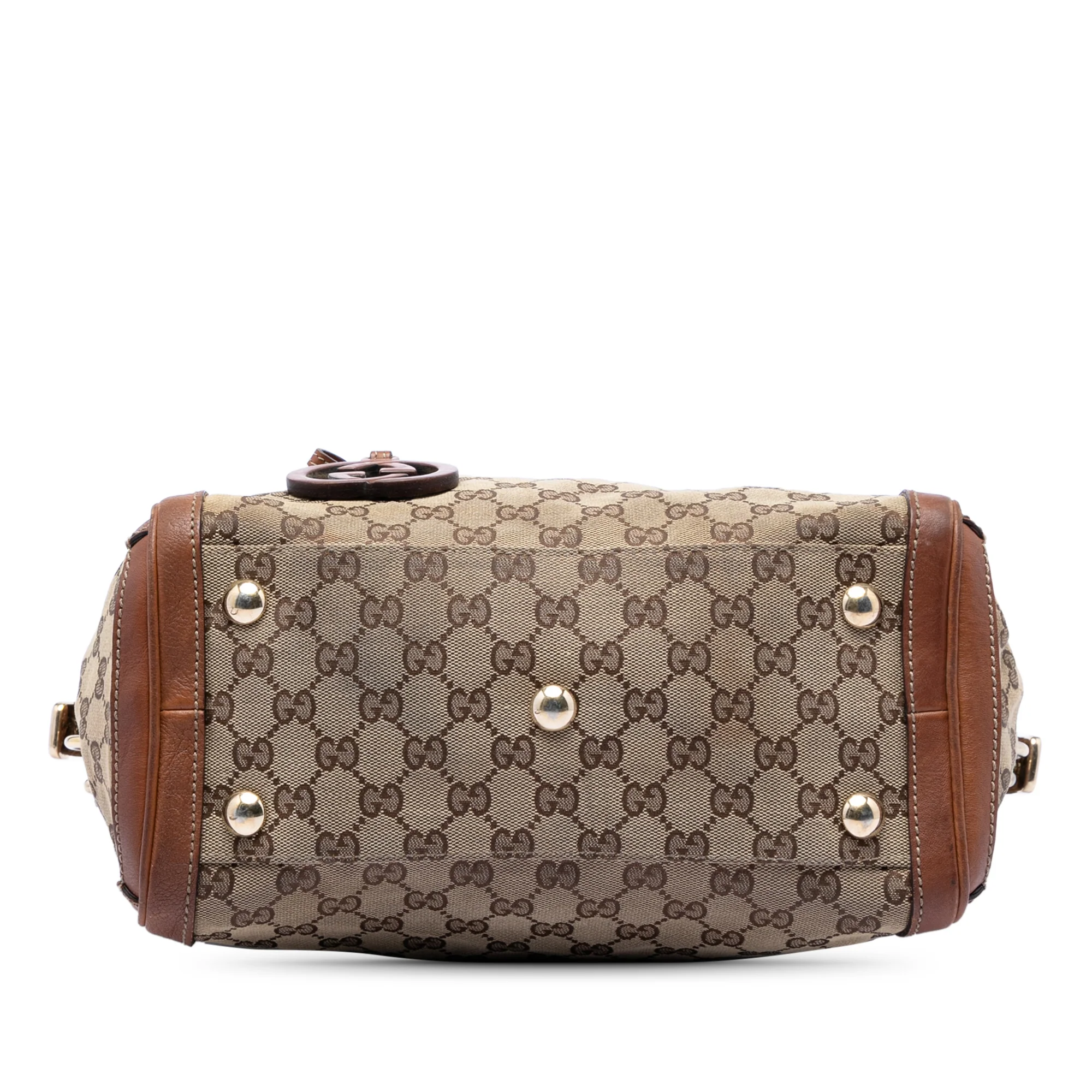 GG Charm Convertible Tote GG Canvas Medium - Image 3