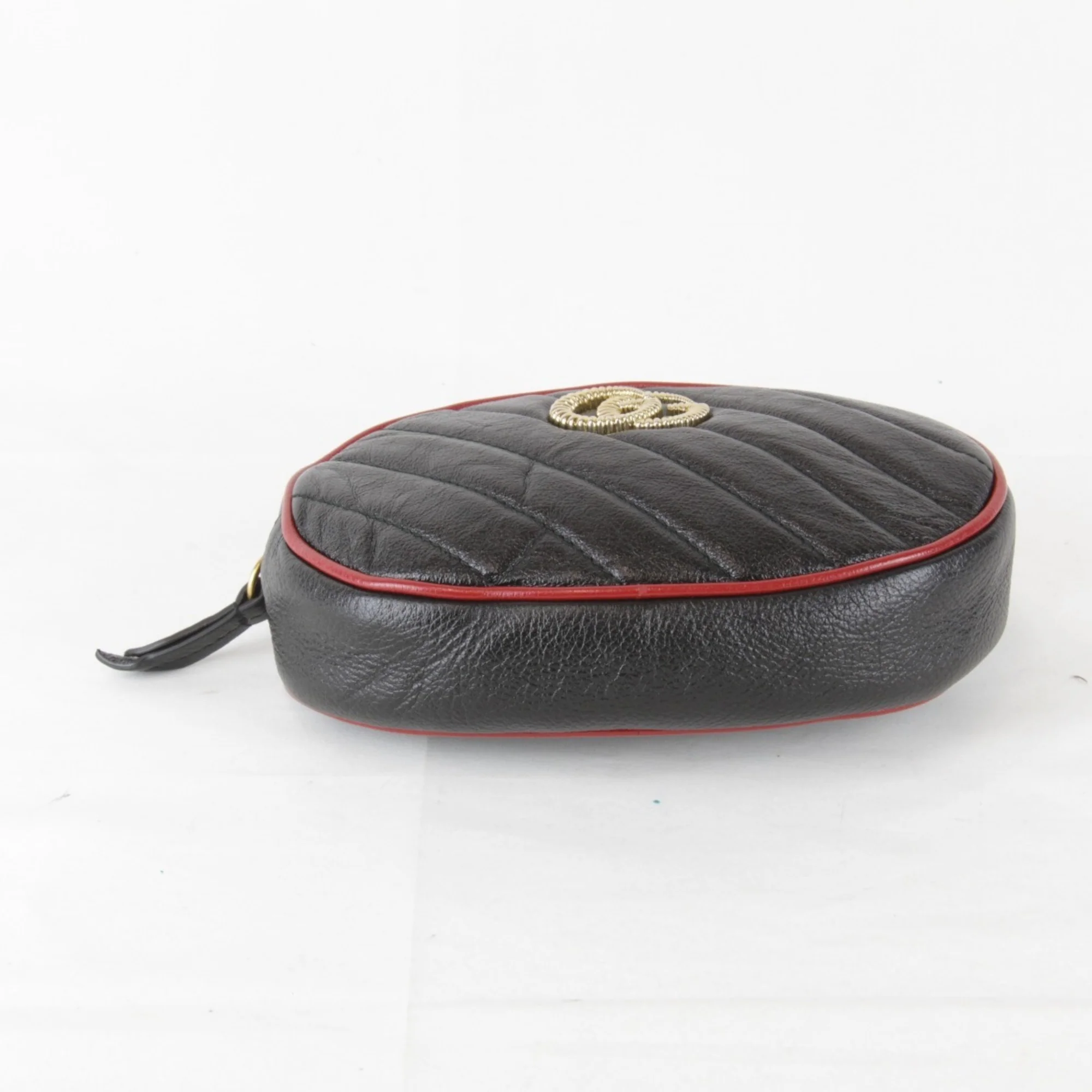 GG Marmont Belt Bag Diagonal Quilted Leather - Image 6