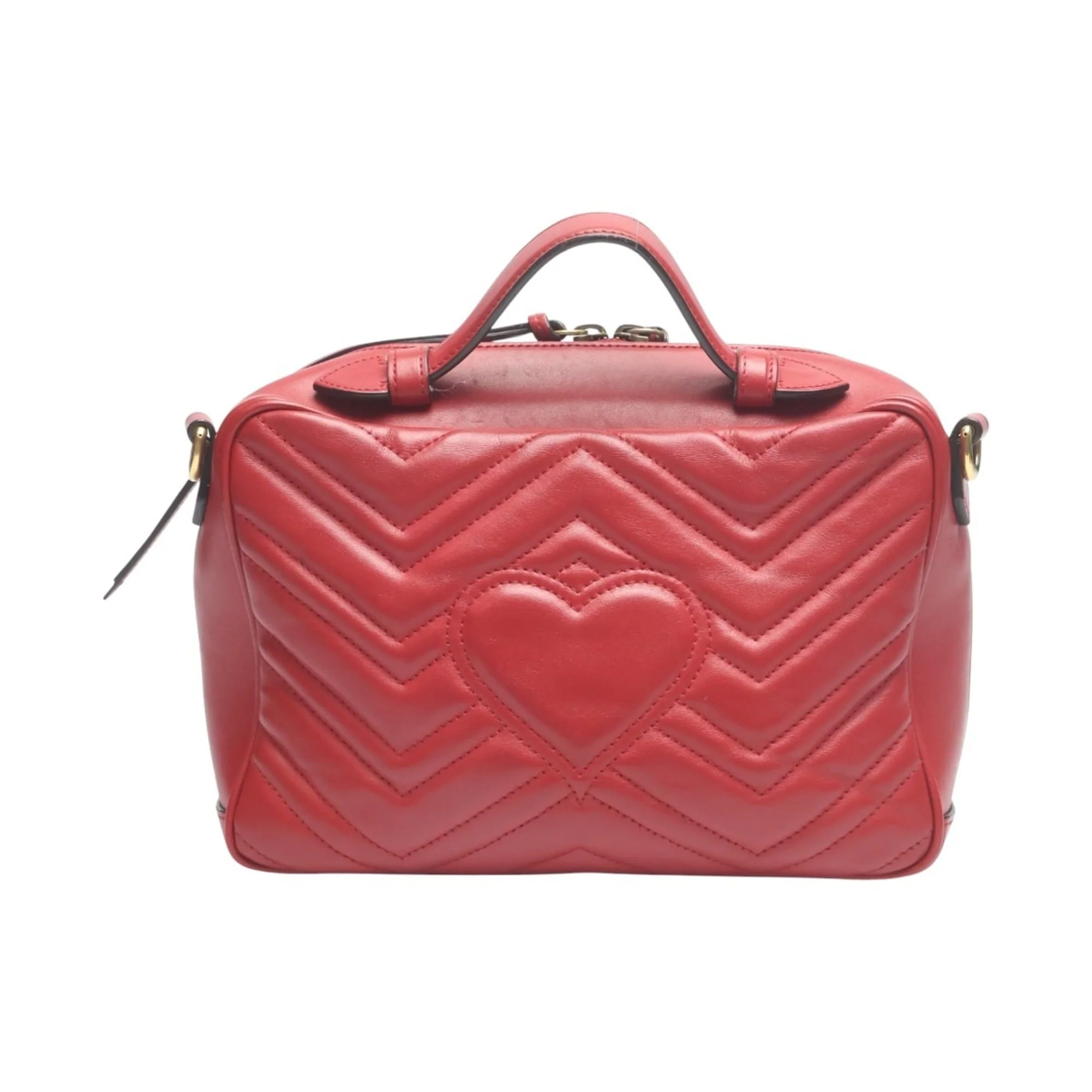 GG Marmont Zip Around Camera Bag Matelasse Leather Small - Image 3