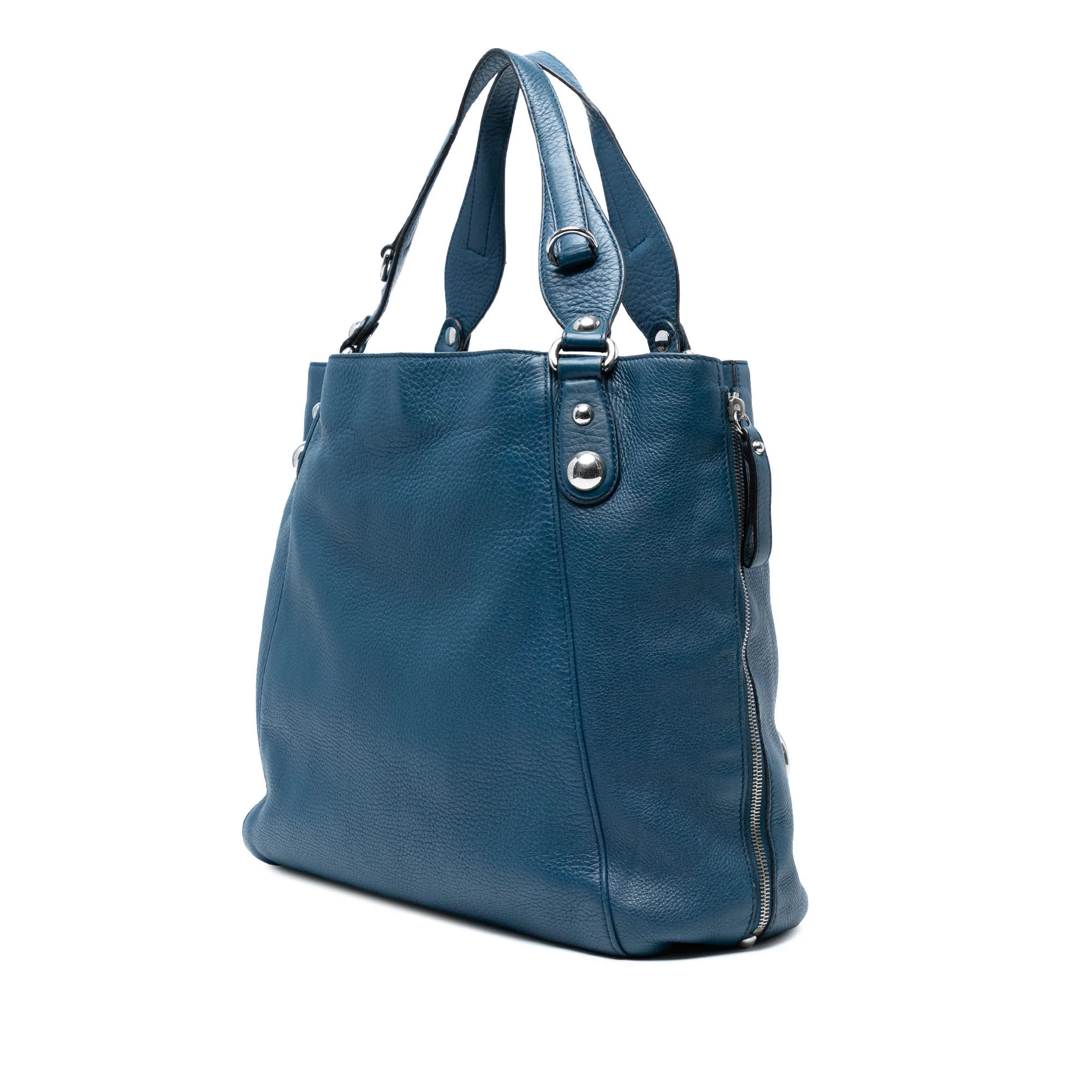 Icon Bit Zip Tote Leather Large - Image 2
