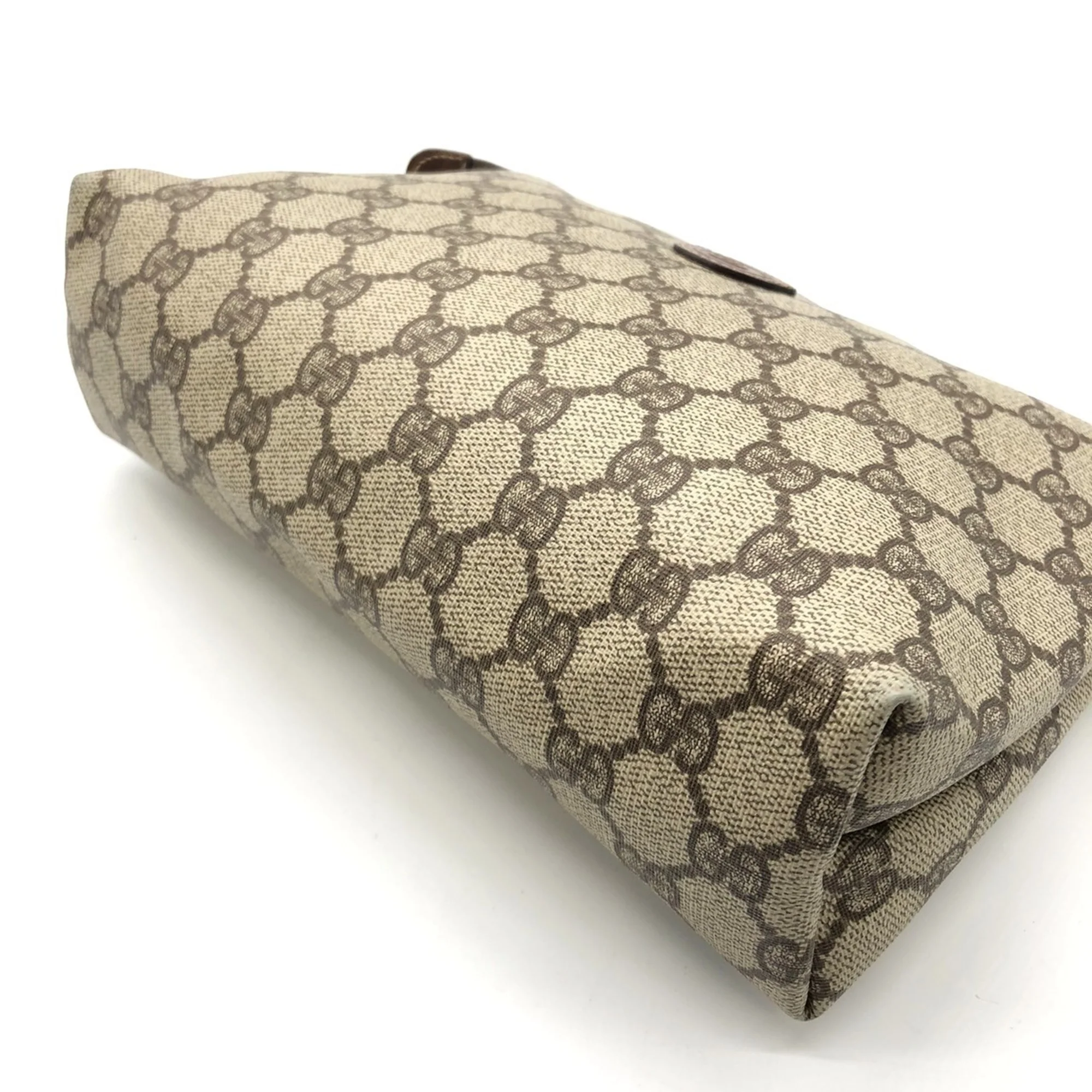 Interlocking G Patch Wristlet Messenger Bag GG Coated Canvas Small - Image 5