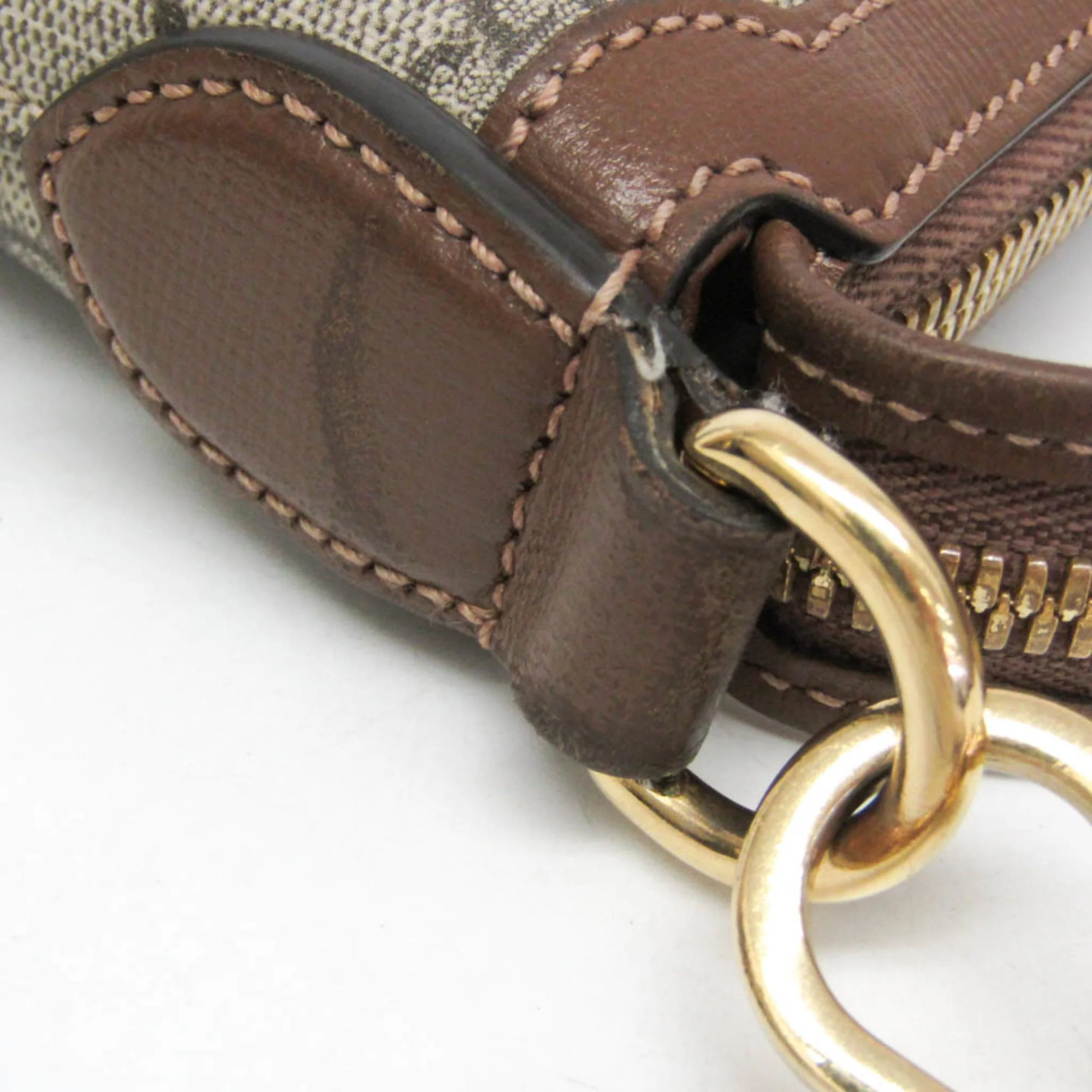 Interlocking G Patch Wristlet Messenger Bag GG Coated Canvas Small - Image 5