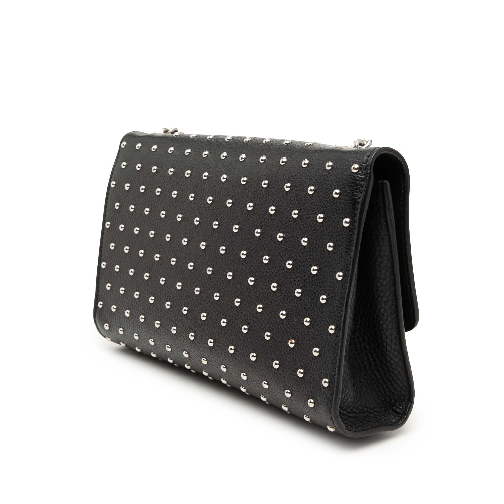 Miss Bamboo Shoulder Bag Studded Leather Medium - Image 2