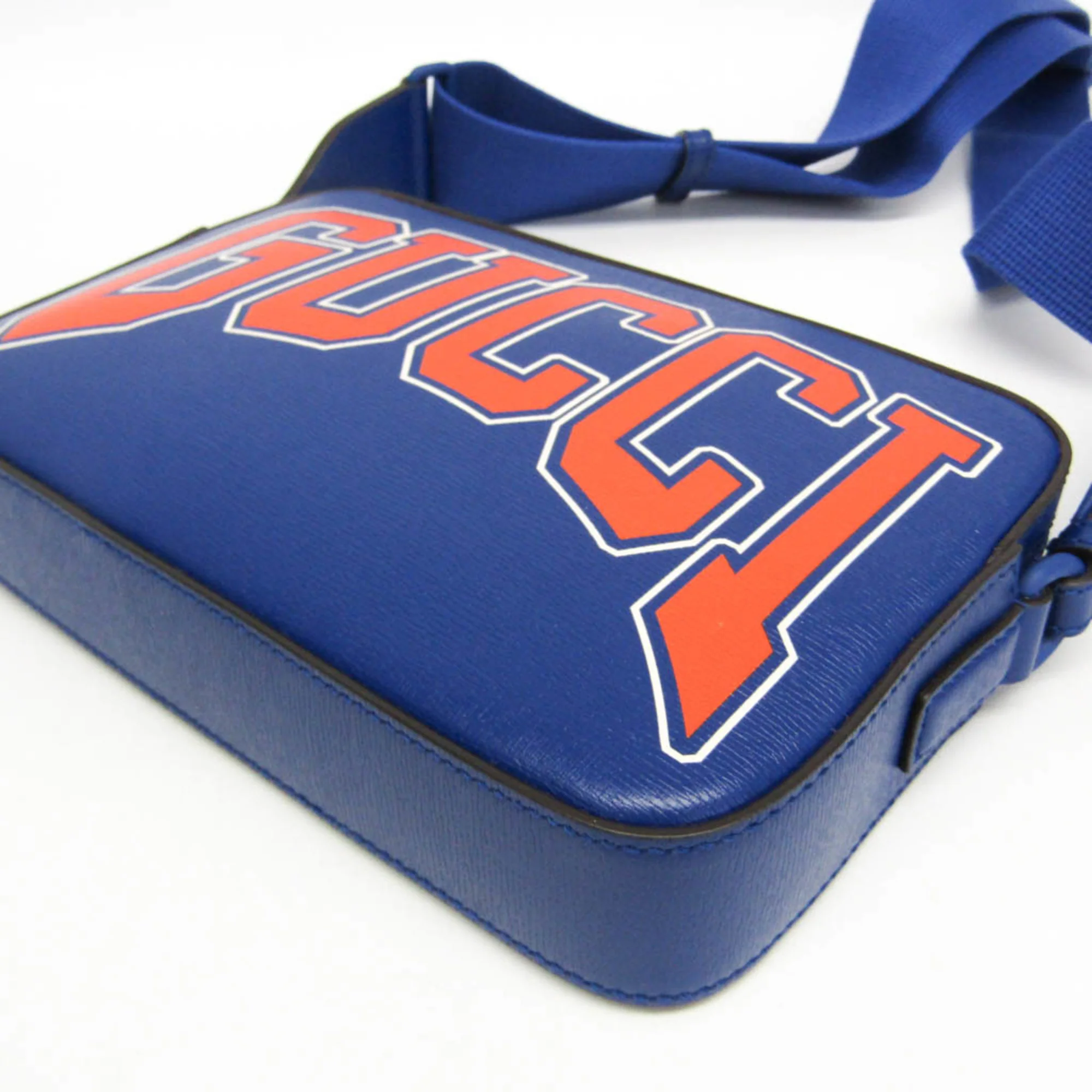 NY Dragons Camera Crossbody Bag Printed Leather Small - Image 5