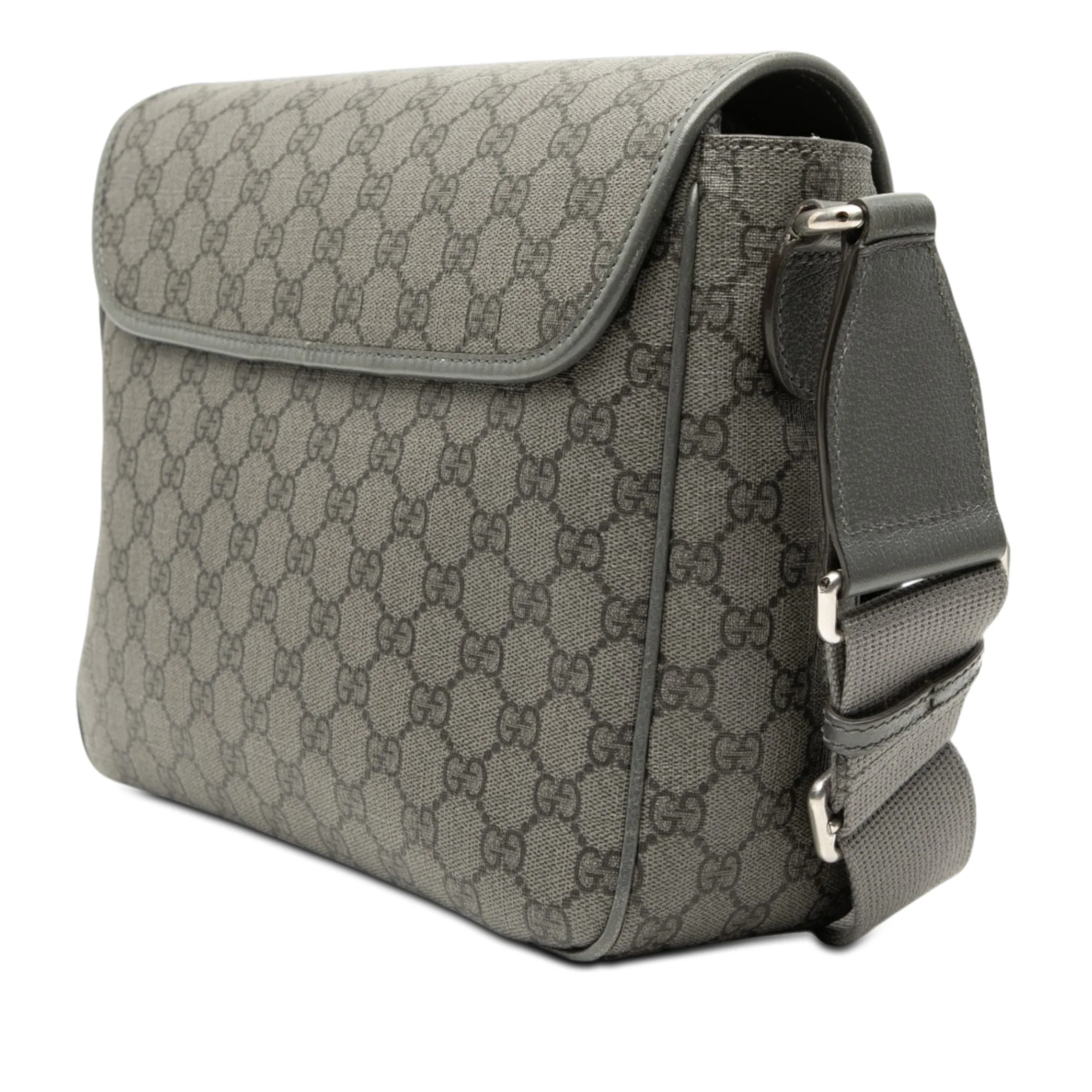 Ophidia Flap Messenger Bag GG Coated Canvas Medium - Image 2