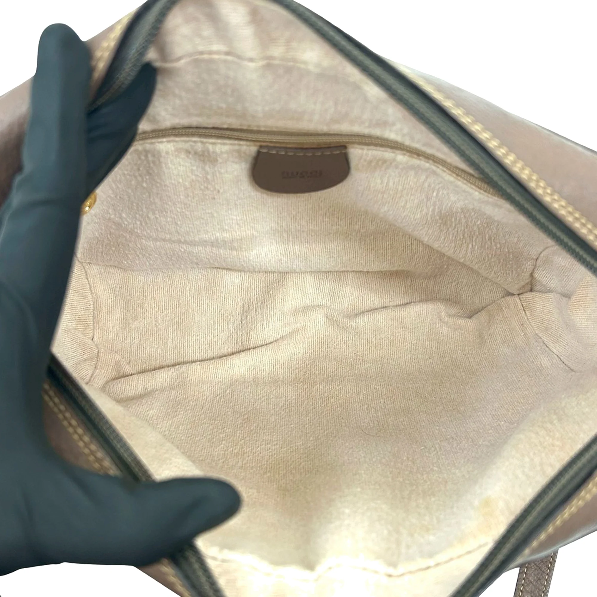 Ophidia Shoulder Bag GG Coated Canvas Small - Image 5