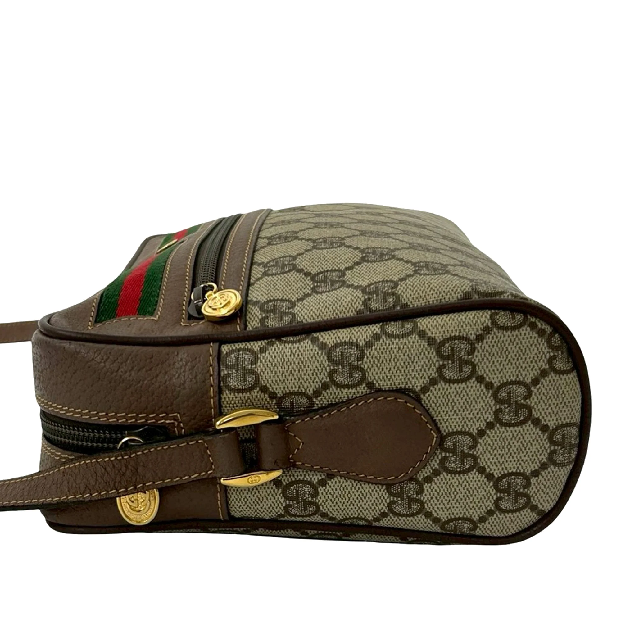 Ophidia Shoulder Bag GG Coated Canvas Small - Image 7
