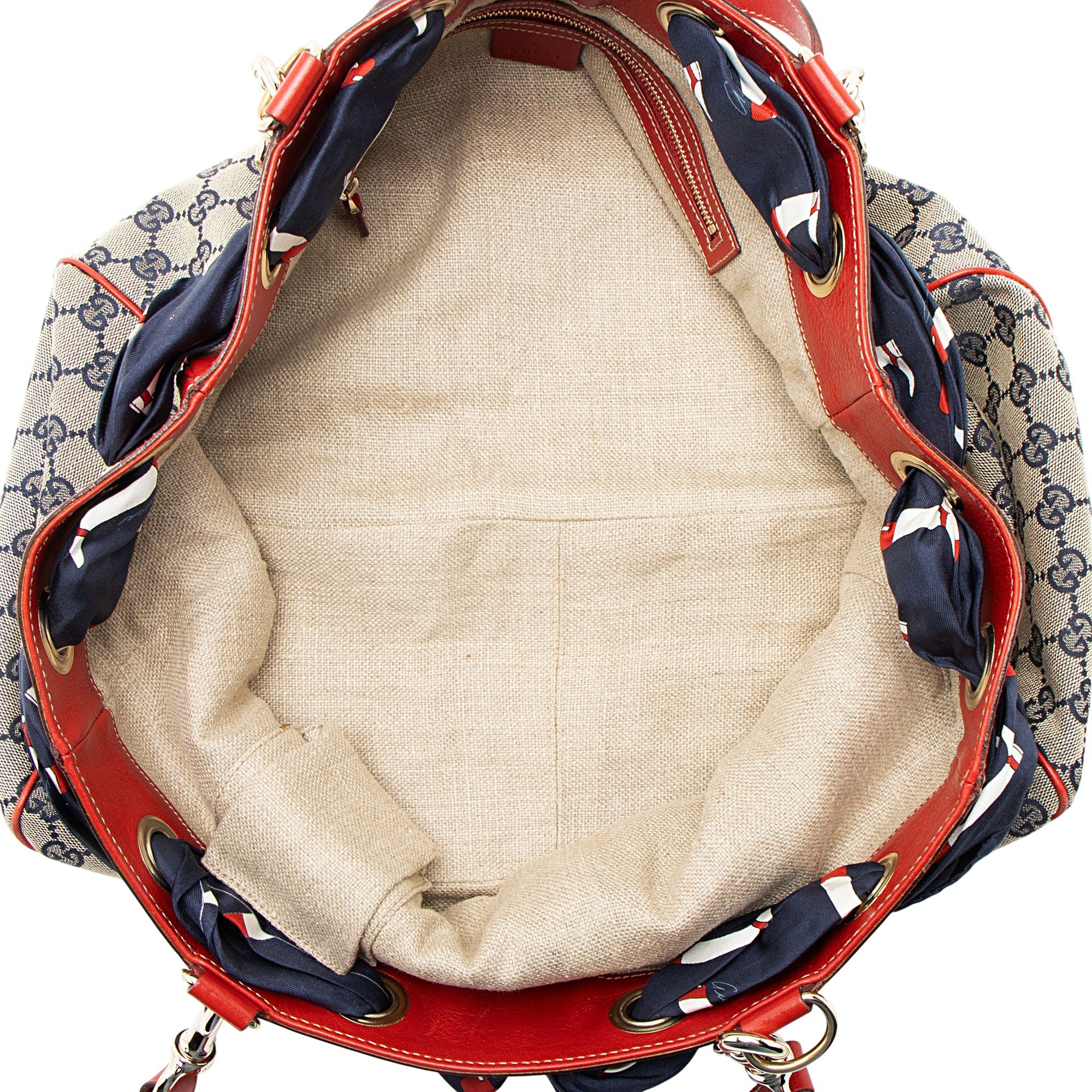 Positano Tote GG Canvas Large - Image 7