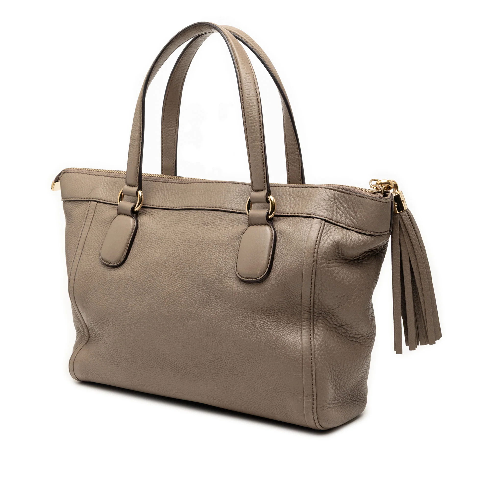 Soho Zip Tote Leather Small - Image 2