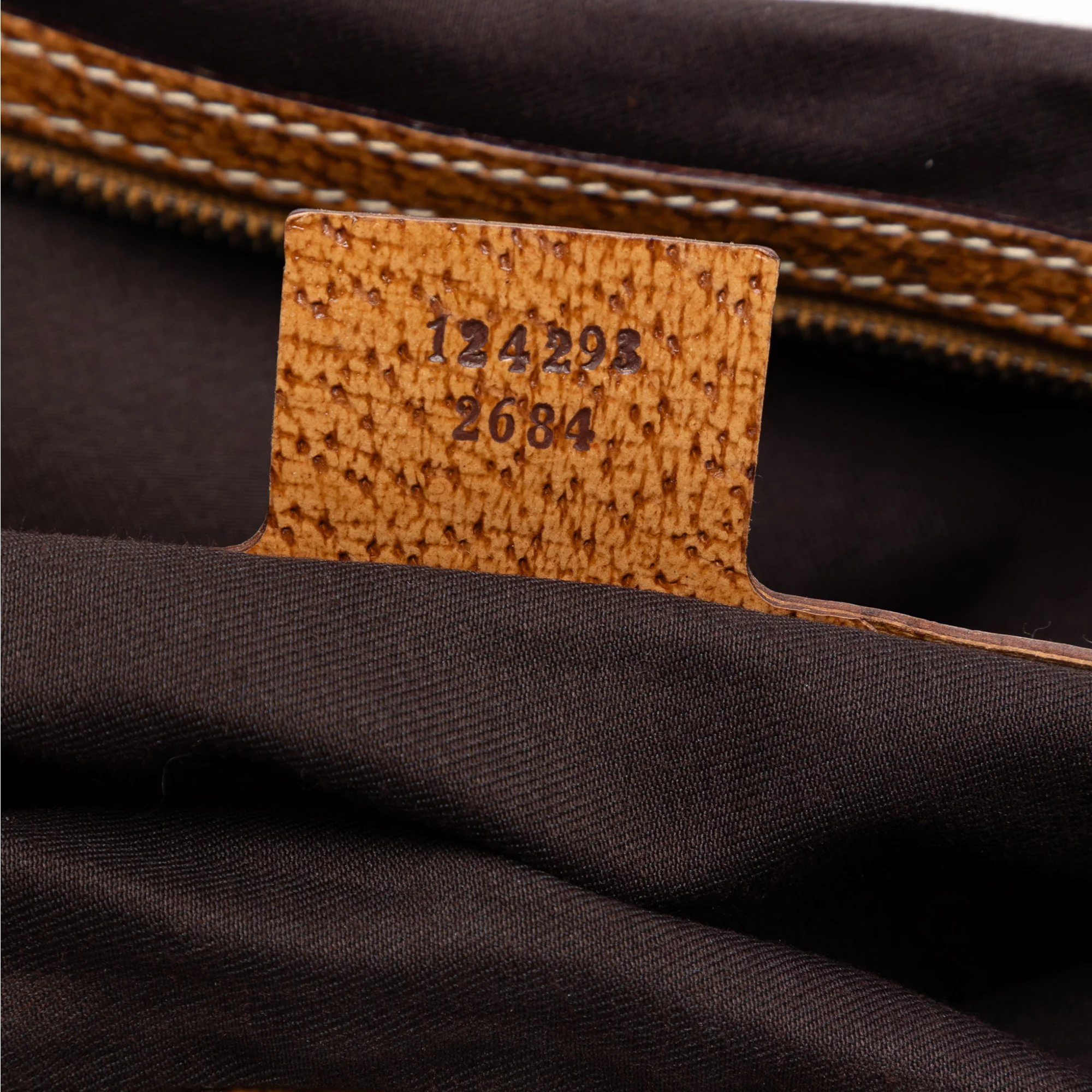 Vintage Bamboo Hobo GG Canvas Large - Image 6