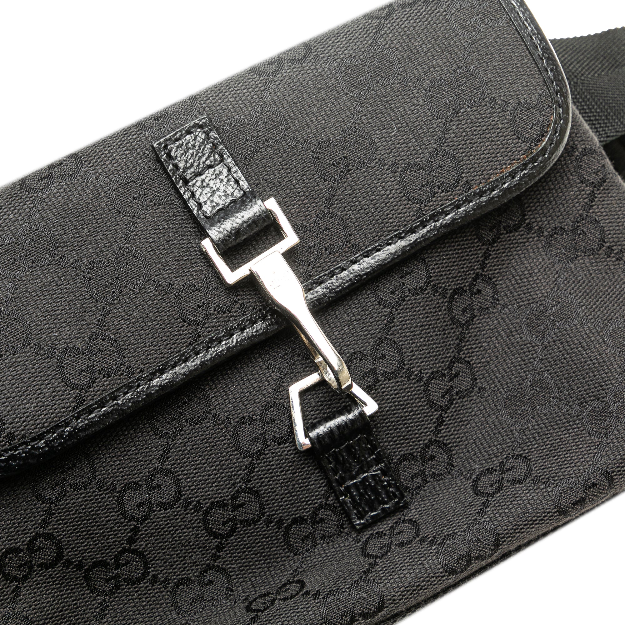 Vintage Jackie Waist Bag GG Canvas - Image 7