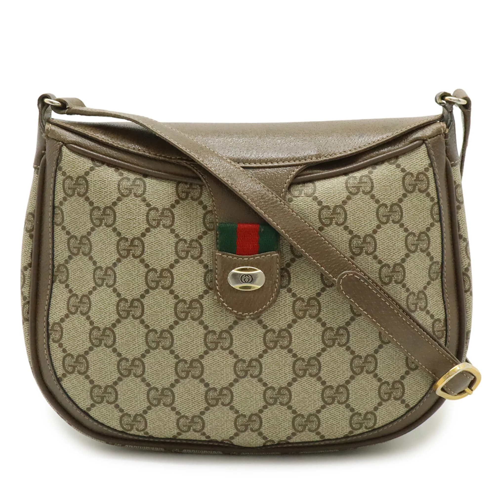 Vintage Web Crossbody Bag GG Coated Canvas Small - Image 2