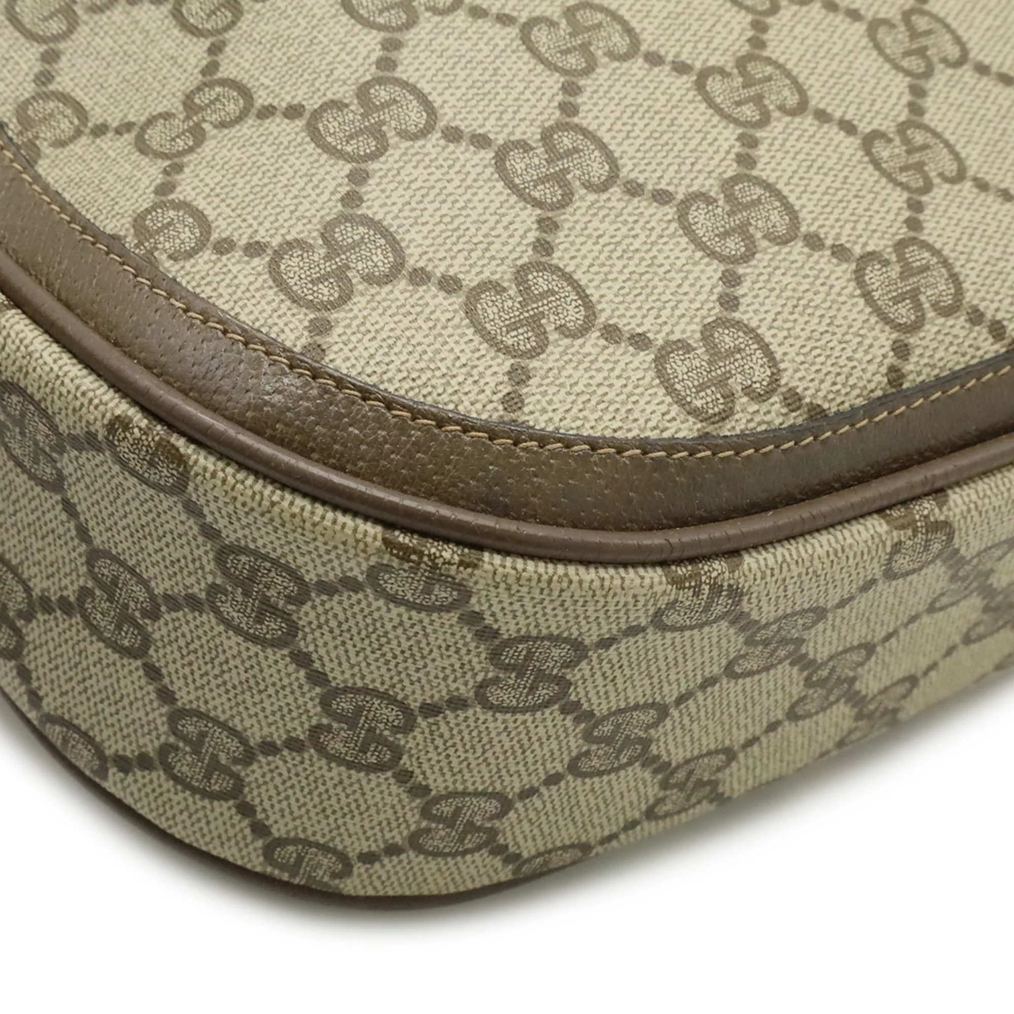 Vintage Web Crossbody Bag GG Coated Canvas Small - Image 4