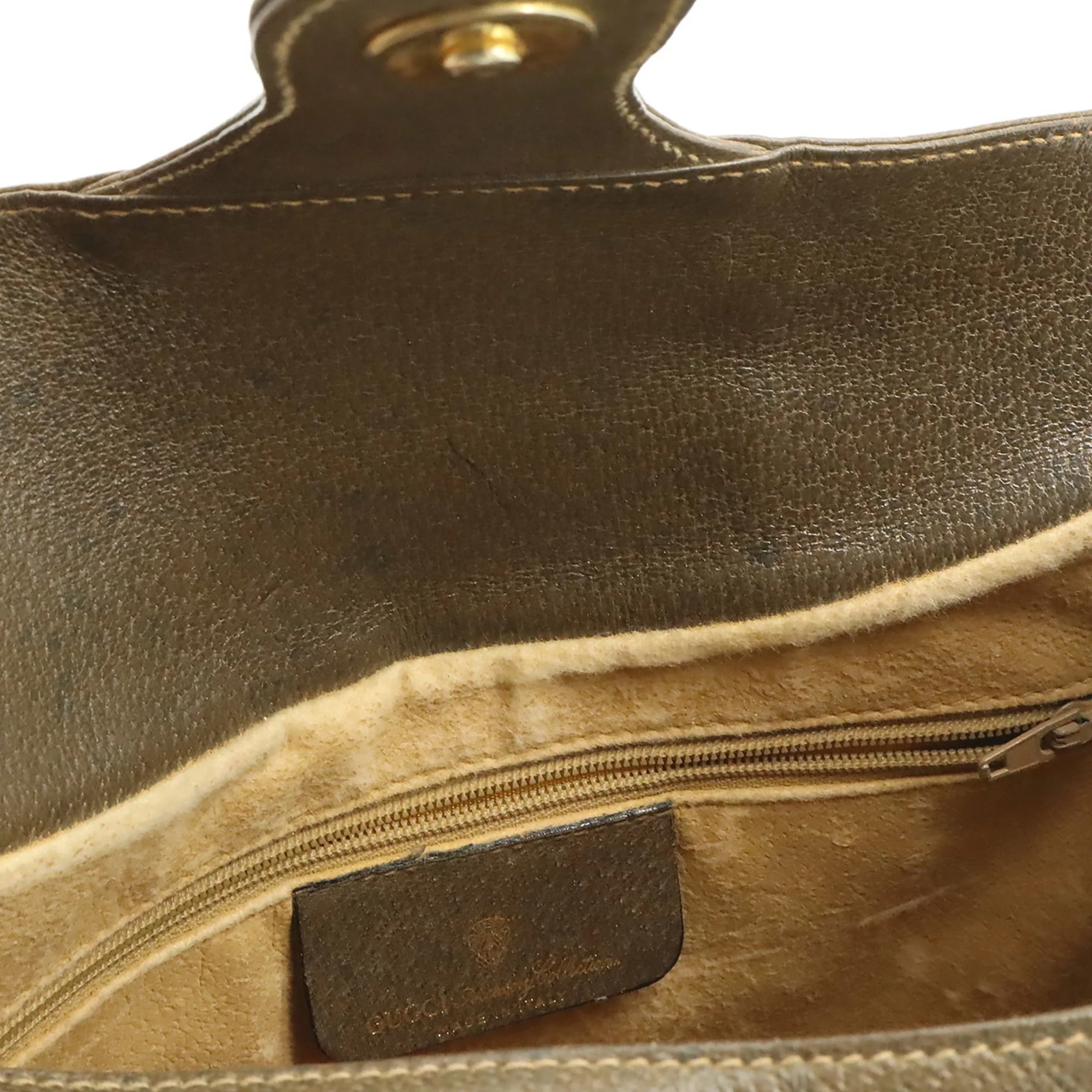 Vintage Web Crossbody Bag GG Coated Canvas Small - Image 9
