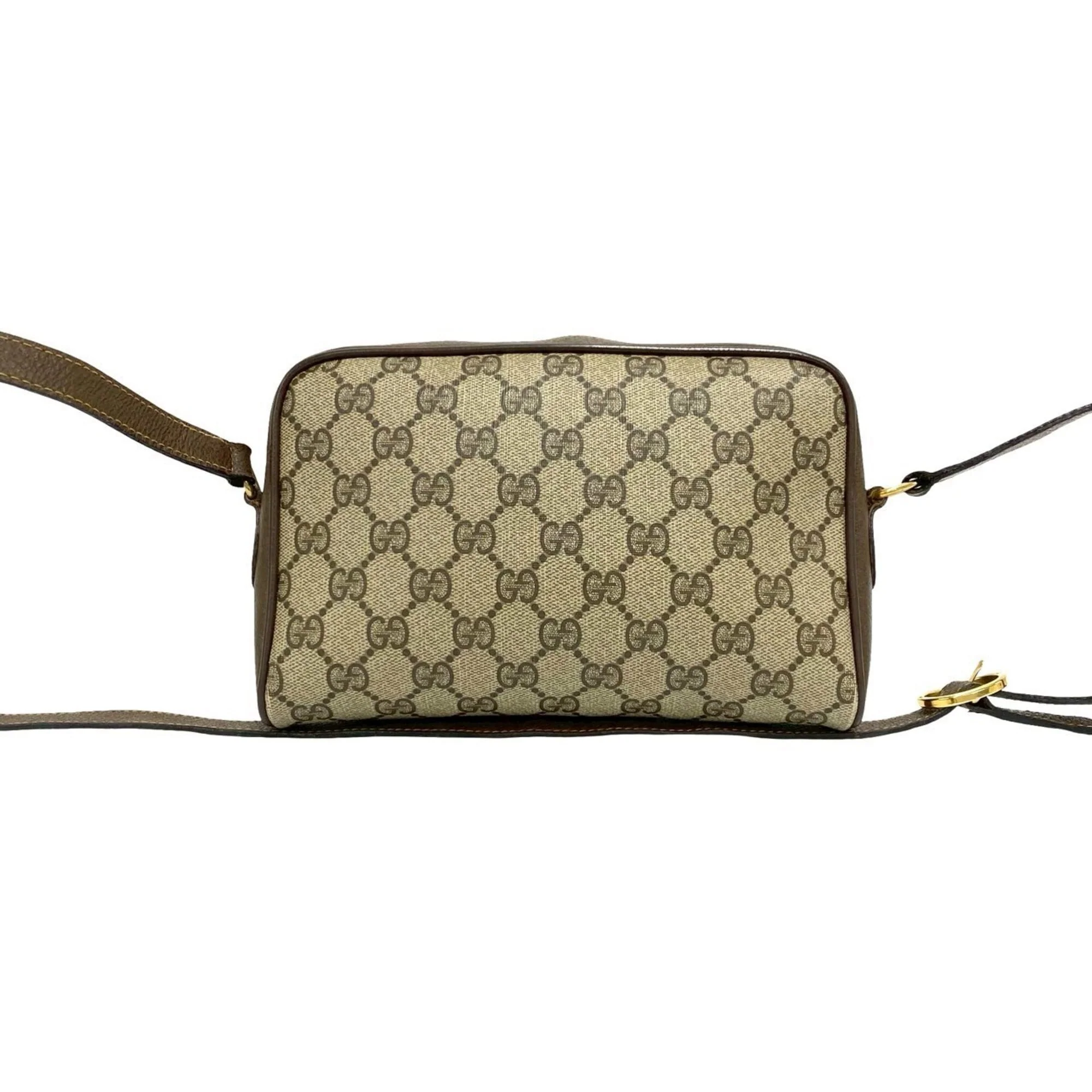 Vintage Web Crossbody Bag GG Coated Canvas Small - Image 3