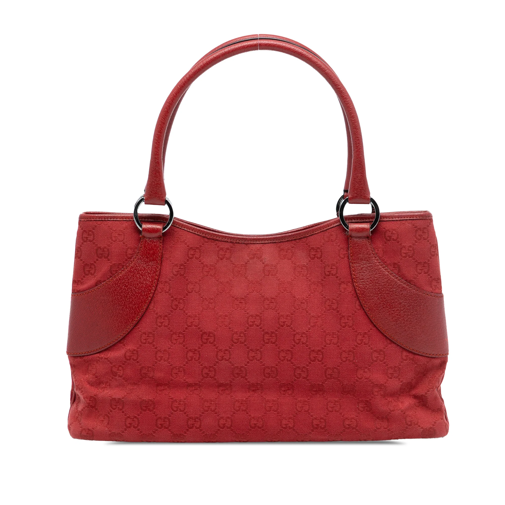 Vintage Zip Tote GG Canvas with Leather Medium