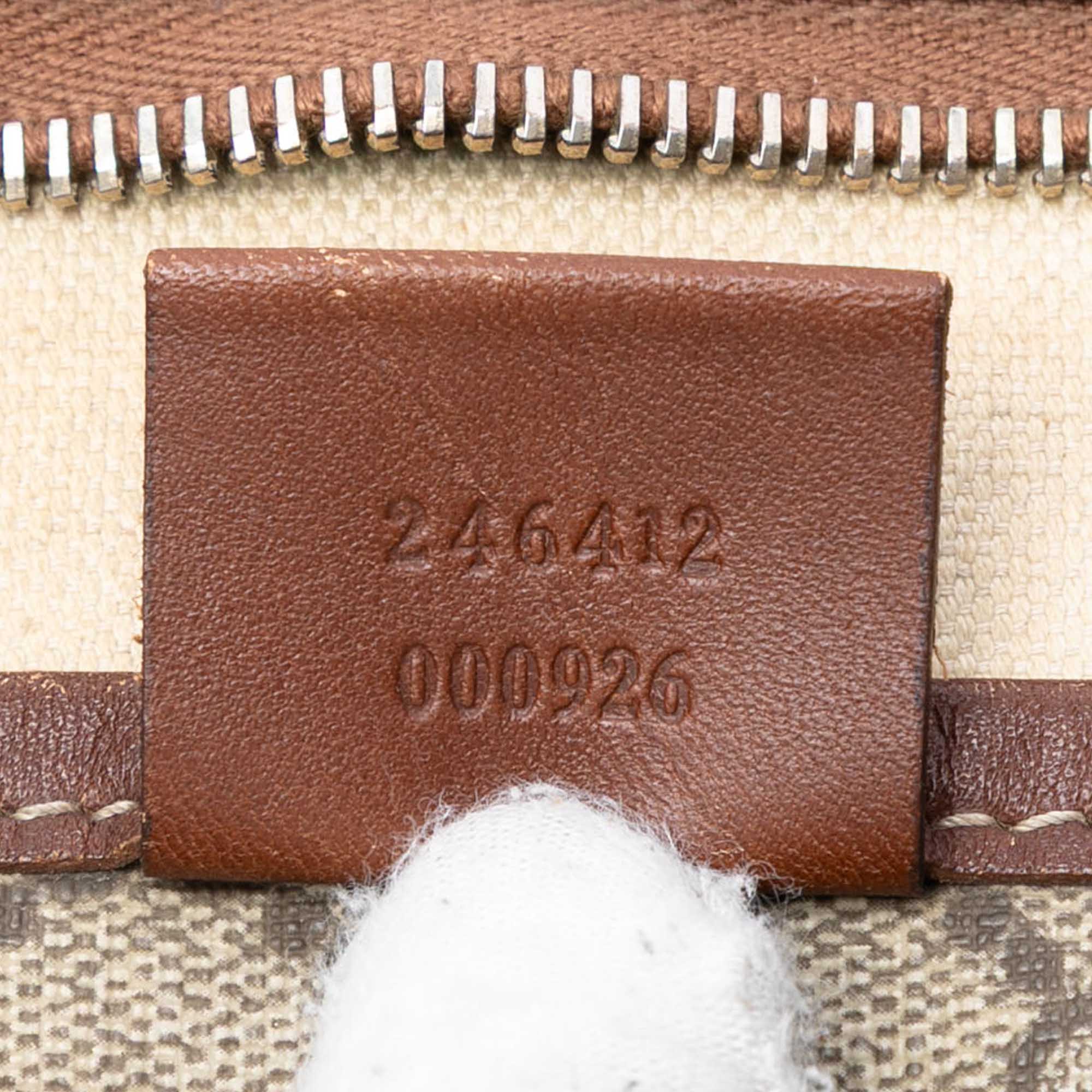 Web Loop Flat Messenger GG Coated Canvas Large - Image 5